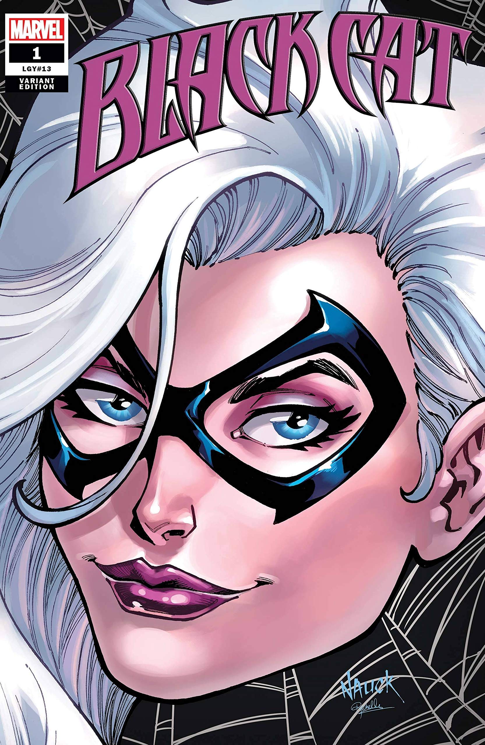 Black Cat #1 Nauck Headshot Variant Kib