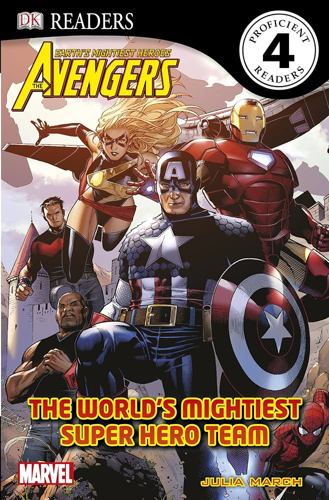 Avengers (Dk Readers) Hardcover Worlds Mightiest Super Hero Team