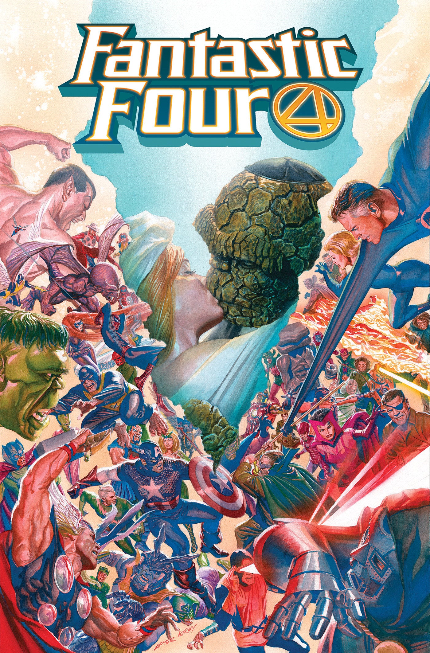 Fantastic Four by Dan Slott Omnibus Hardcover Volume 01 Alex Ross Cover [Direct Market Only]