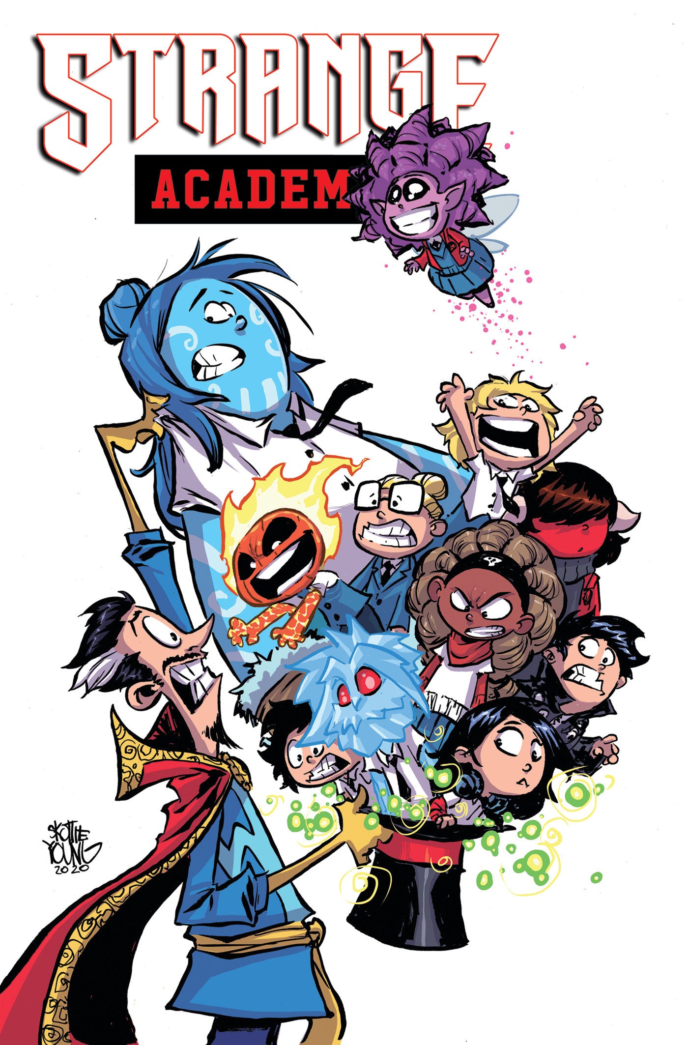 Strange Academy Omnibus Hardcover Skottie Young Cover [Direct Market Only]