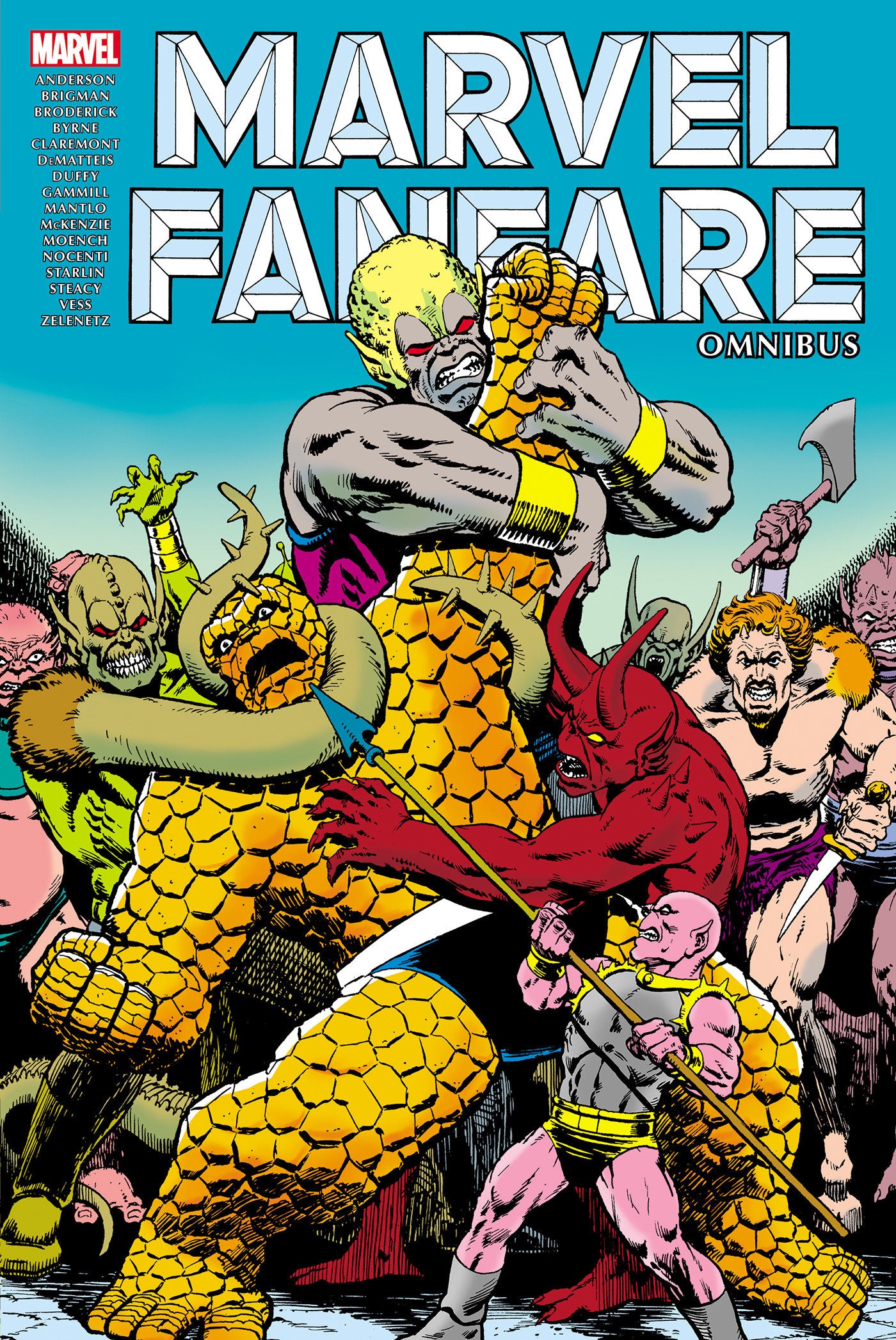 Marvel Fanfare Omnibus Volume. 2 Jim Starlin Cover