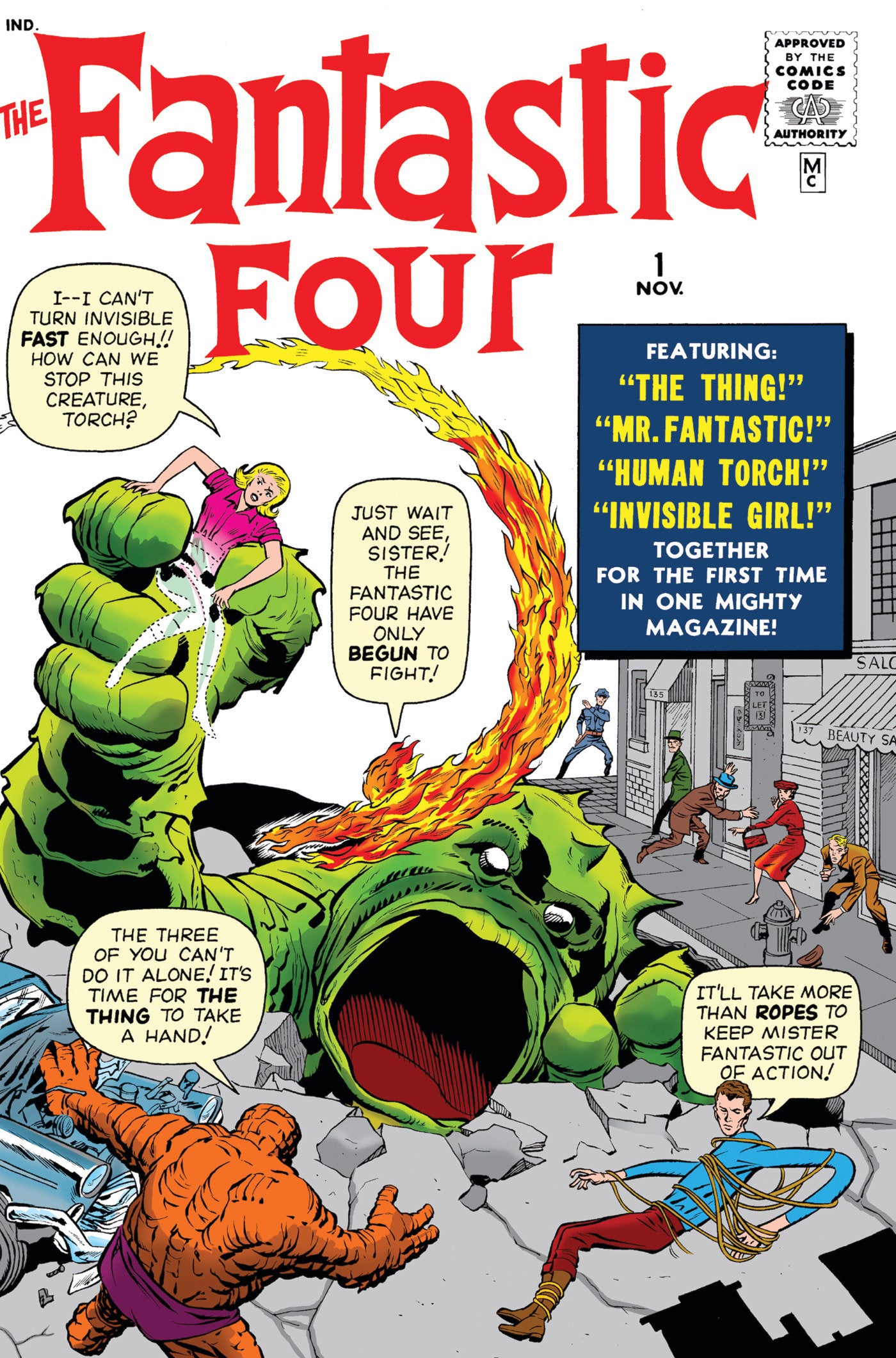 Fantastic Four Omnibus Hardcover Volume 01 Jack Kirby Cover [New Printing 3, Direct Market Only]