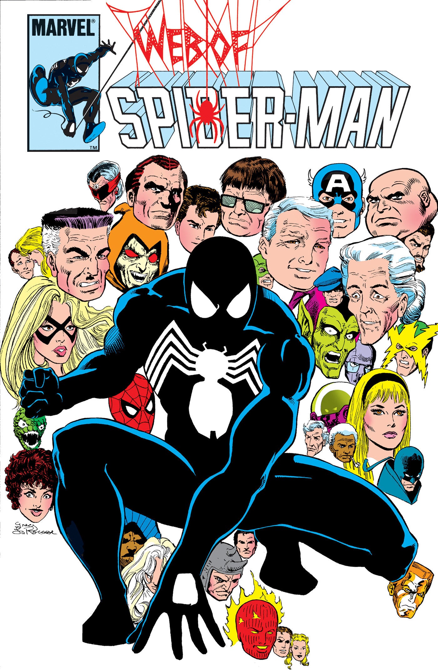 Web of Spider-Man Omnibus Hardcover Volume 01 Greg Larocque Cover [Direct Market Only]