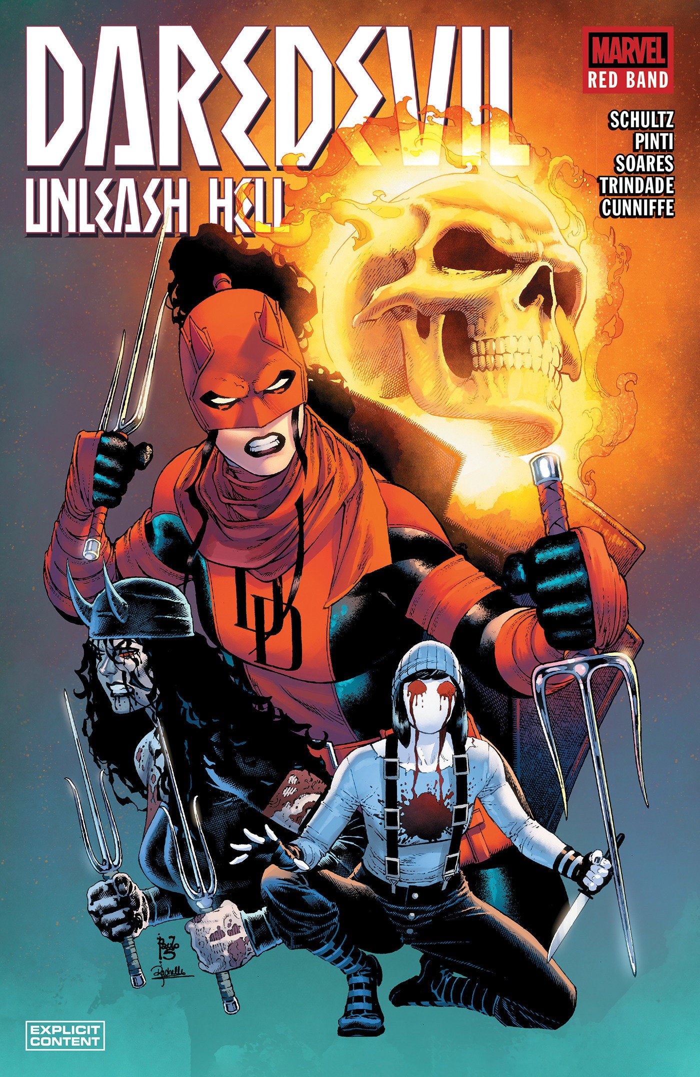 Daredevil TPB Unleash Hell Red Band