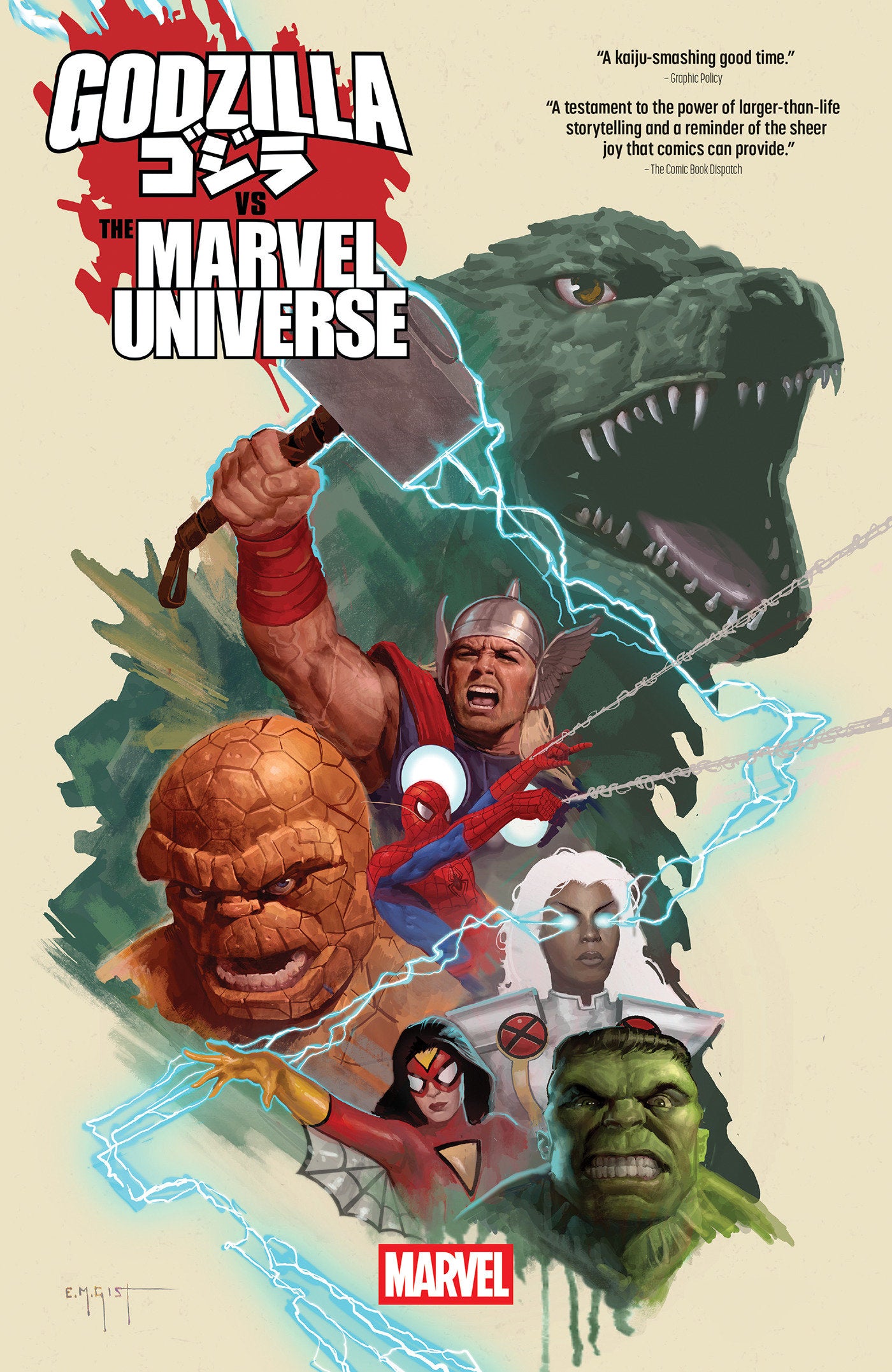 Godzilla vs. The Marvel Universe TPB