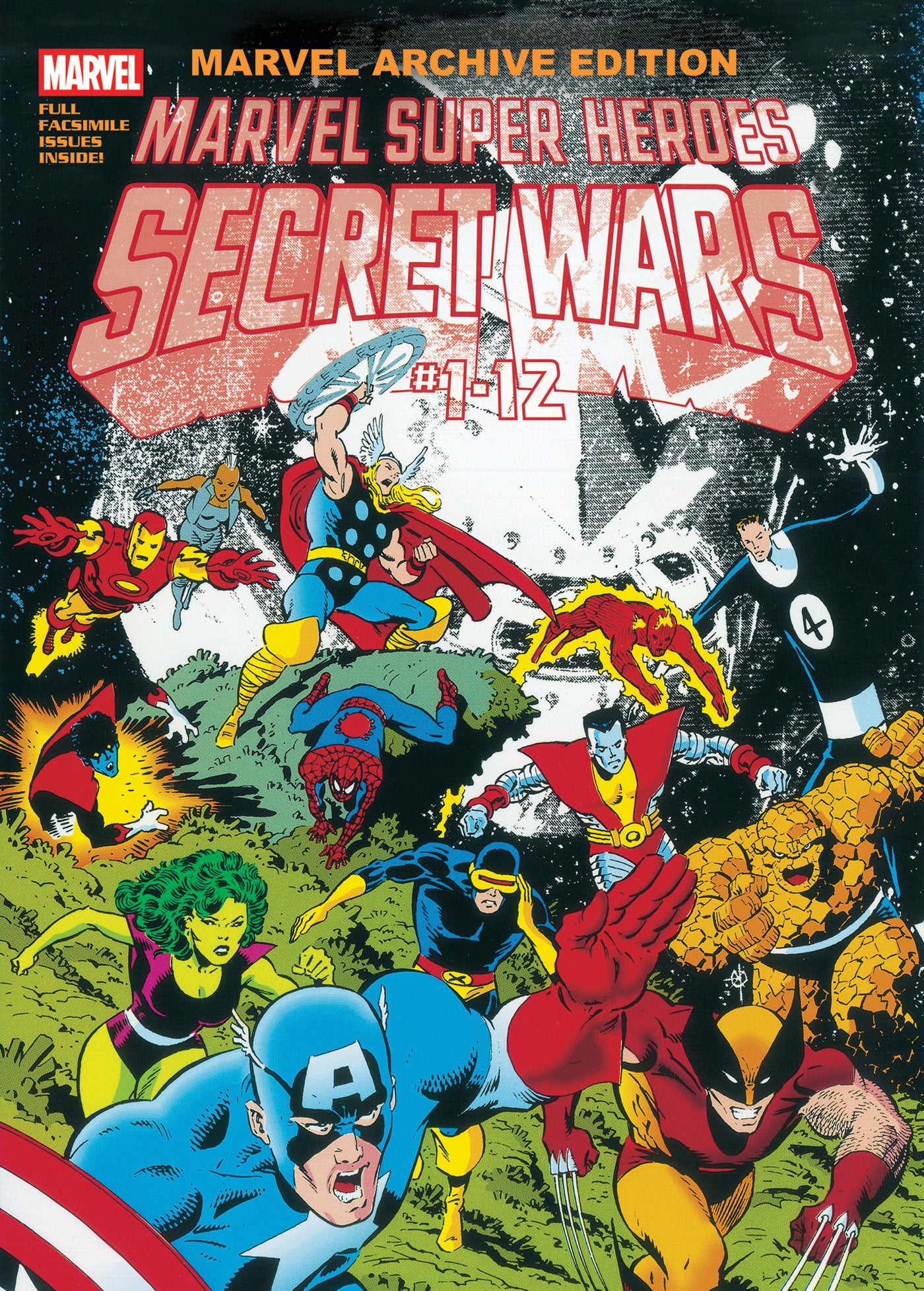 Marvel Archive Edition: Marvel Super Heroes Secret Wars Gallery Edition Mike Zeck Original Collection Cover [Direct Market Only]