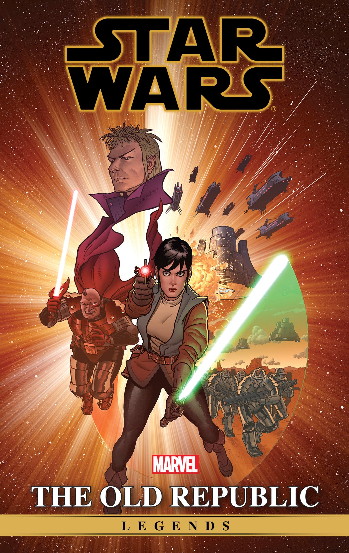 Star Wars Legends: The Old Republic Omnibus Hardcover Volume 02 Joe Quinones Cover [Direct Market Only]
