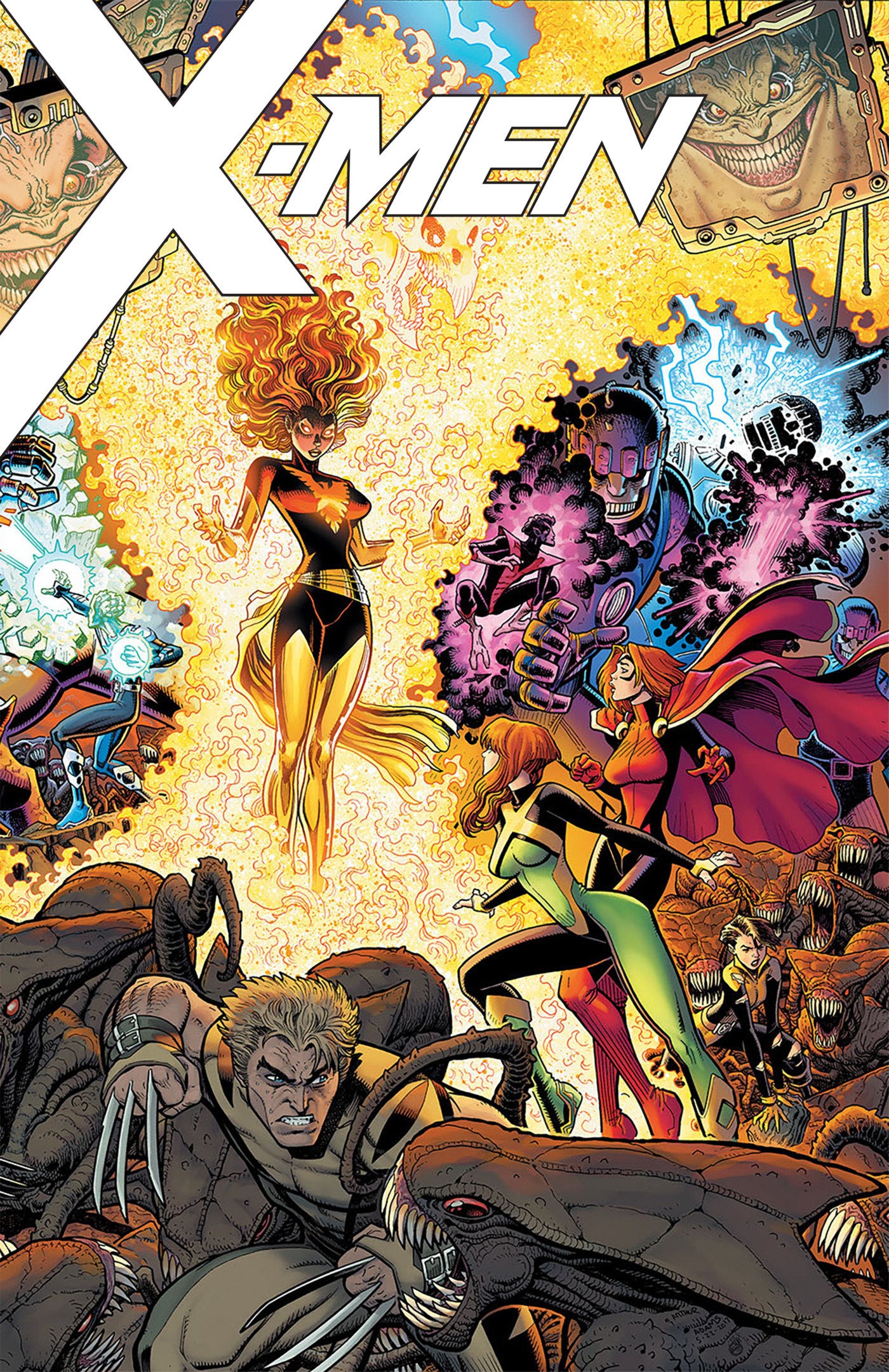 X-Men by Marc Guggenheim Omnibus Hardcover Arthur Adams Cover [Direct Market Only]