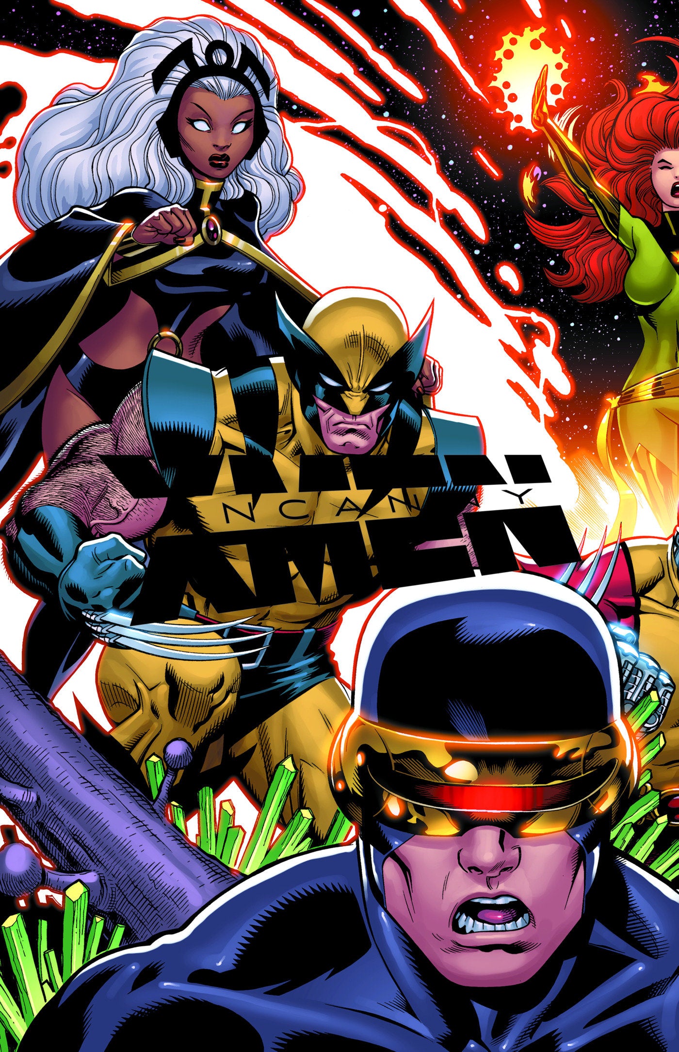 Uncanny X-Men by Brian Michael Bendis Omnibus Hardcover Ed McGuinness Cover [Direct Market Only]