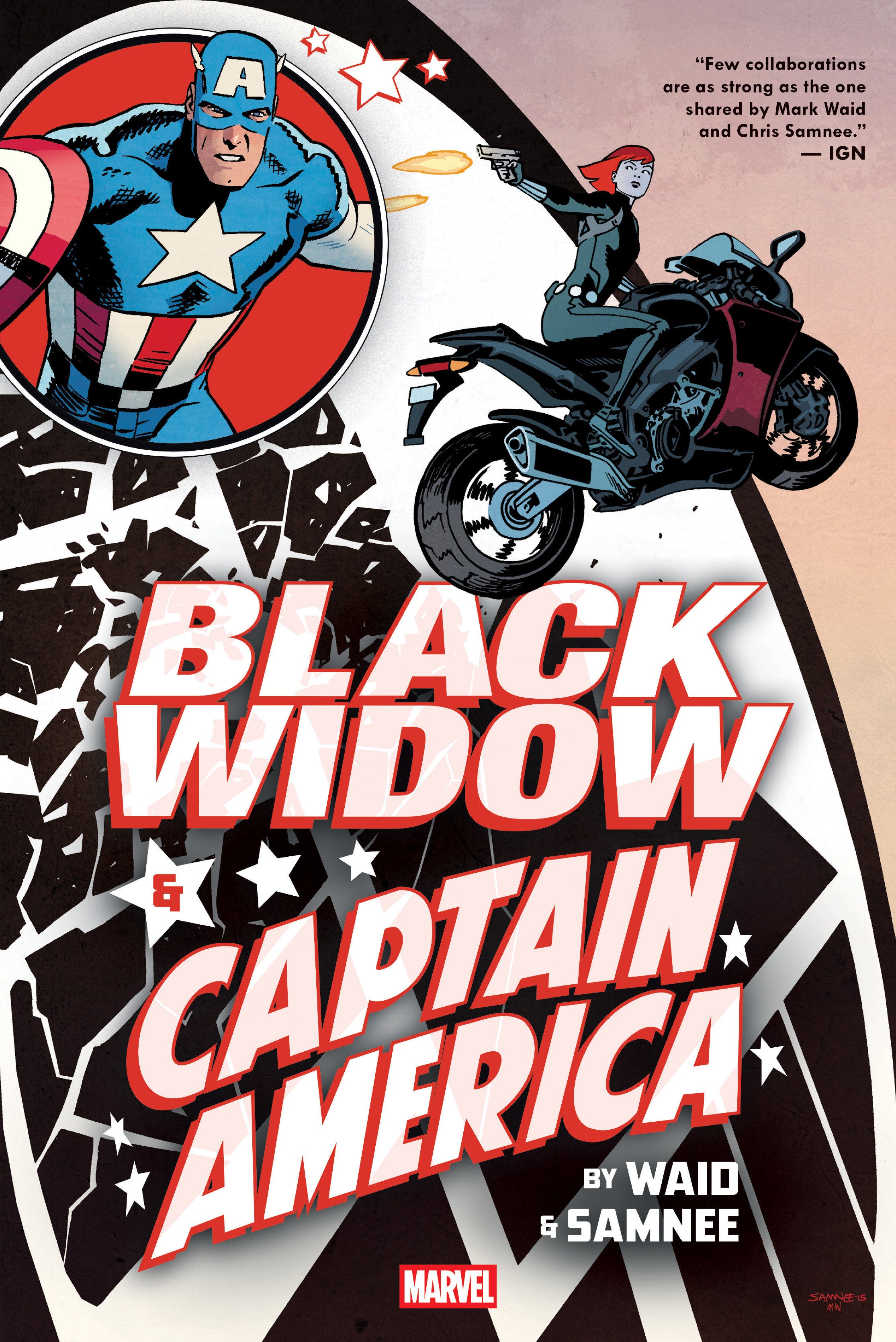 Black Widow & Captain America by Waid & Samnee Omnibus Hardcover