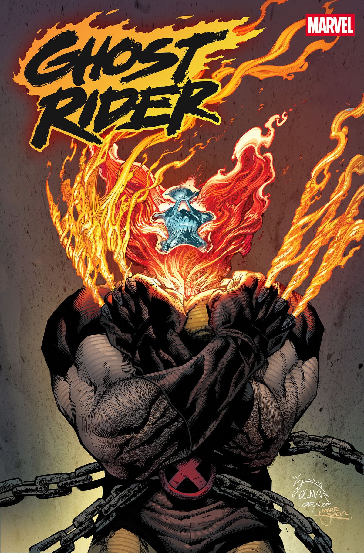 Ghost Rider by Benjamin Percy Omnibus Hardcover Ryan Stegman Cover [Direct Market Only]