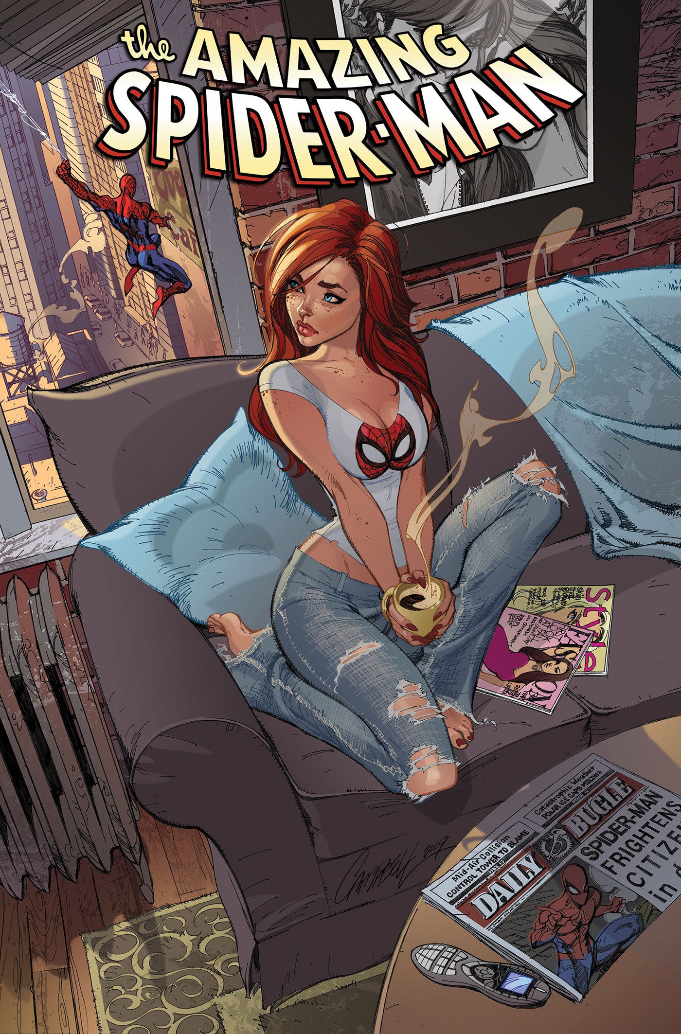 Spider-Man: Brand New Day Omnibus Volume 02 J. Scott Campbell Cover [Direct Market Only]