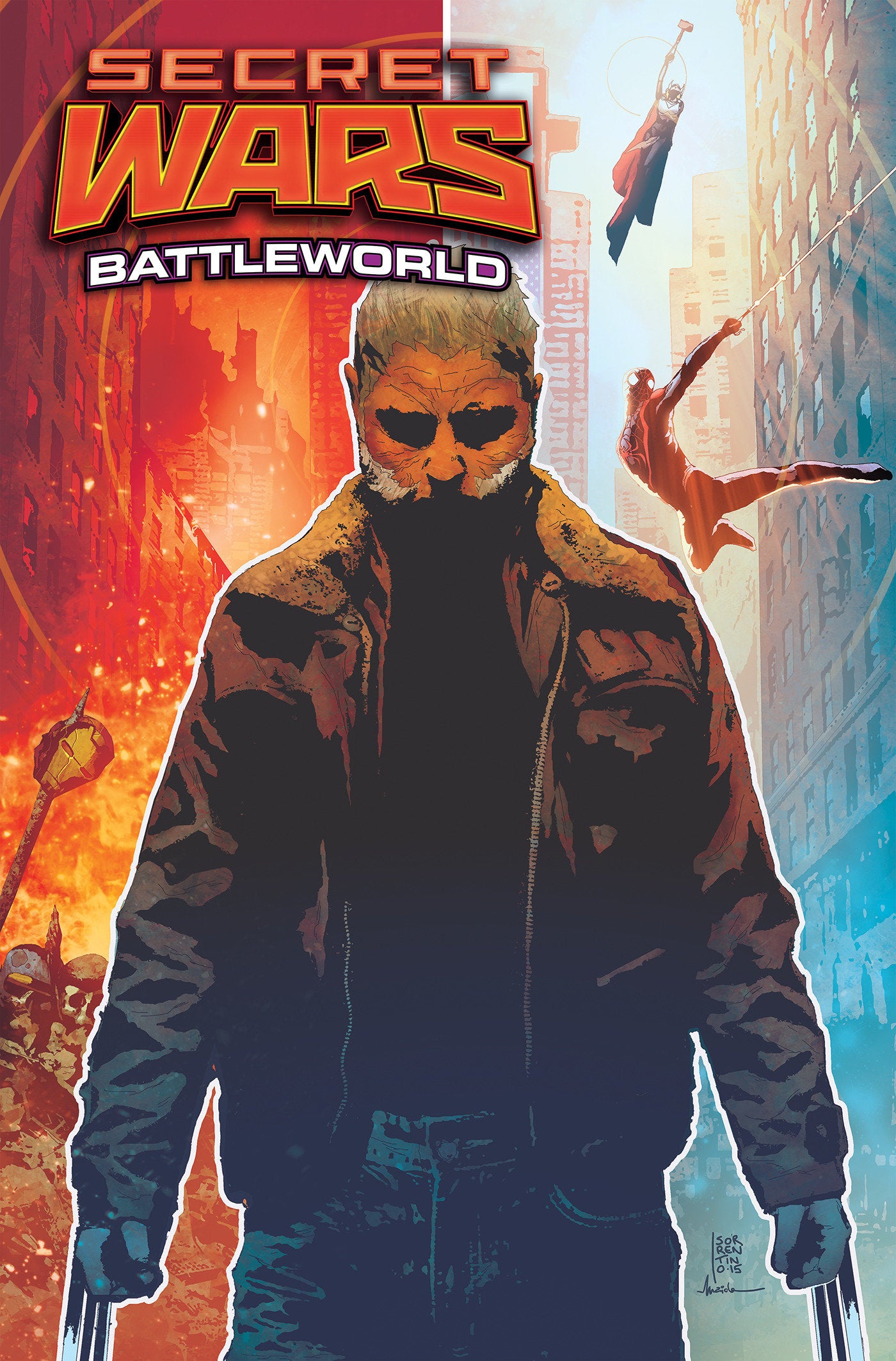 Secret Wars: Battleworld Omnibus Volume. 3 Andrea Sorrentino Cover [Direct Market Only]