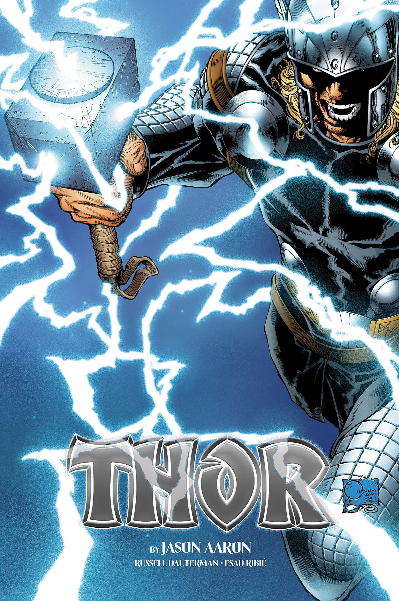 Thor by Jason Aaron Omnibus Hardcover Volume 01 Joe Quesada Cover [New Printing, Direct Market Only]