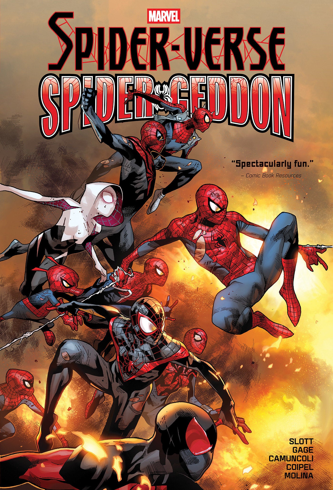 Spider-Verse/Spider-Geddon Omnibus Hardcover Olivier Coipel Cover [New Printing]