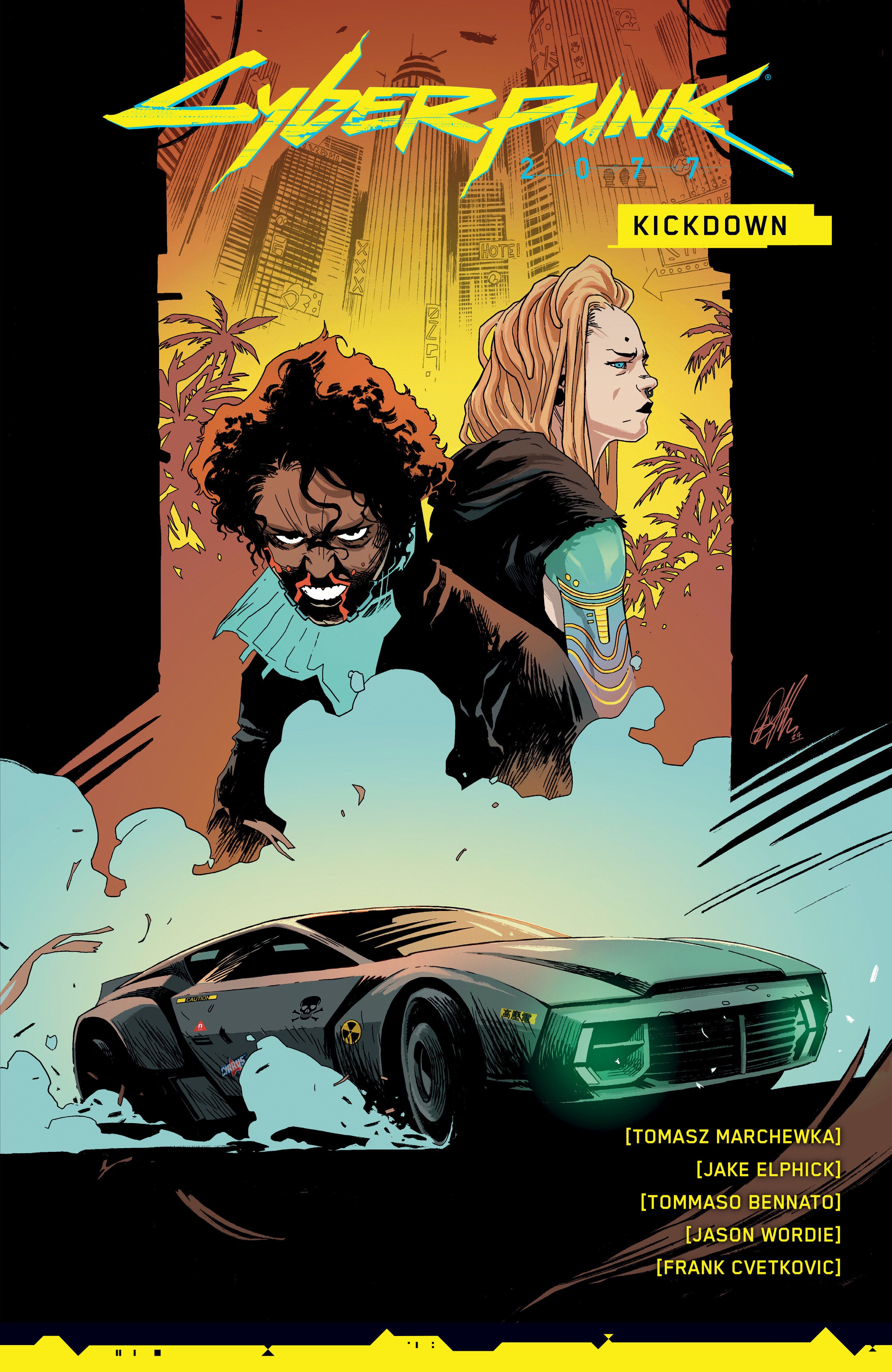 Cyberpunk Kickdown TPB