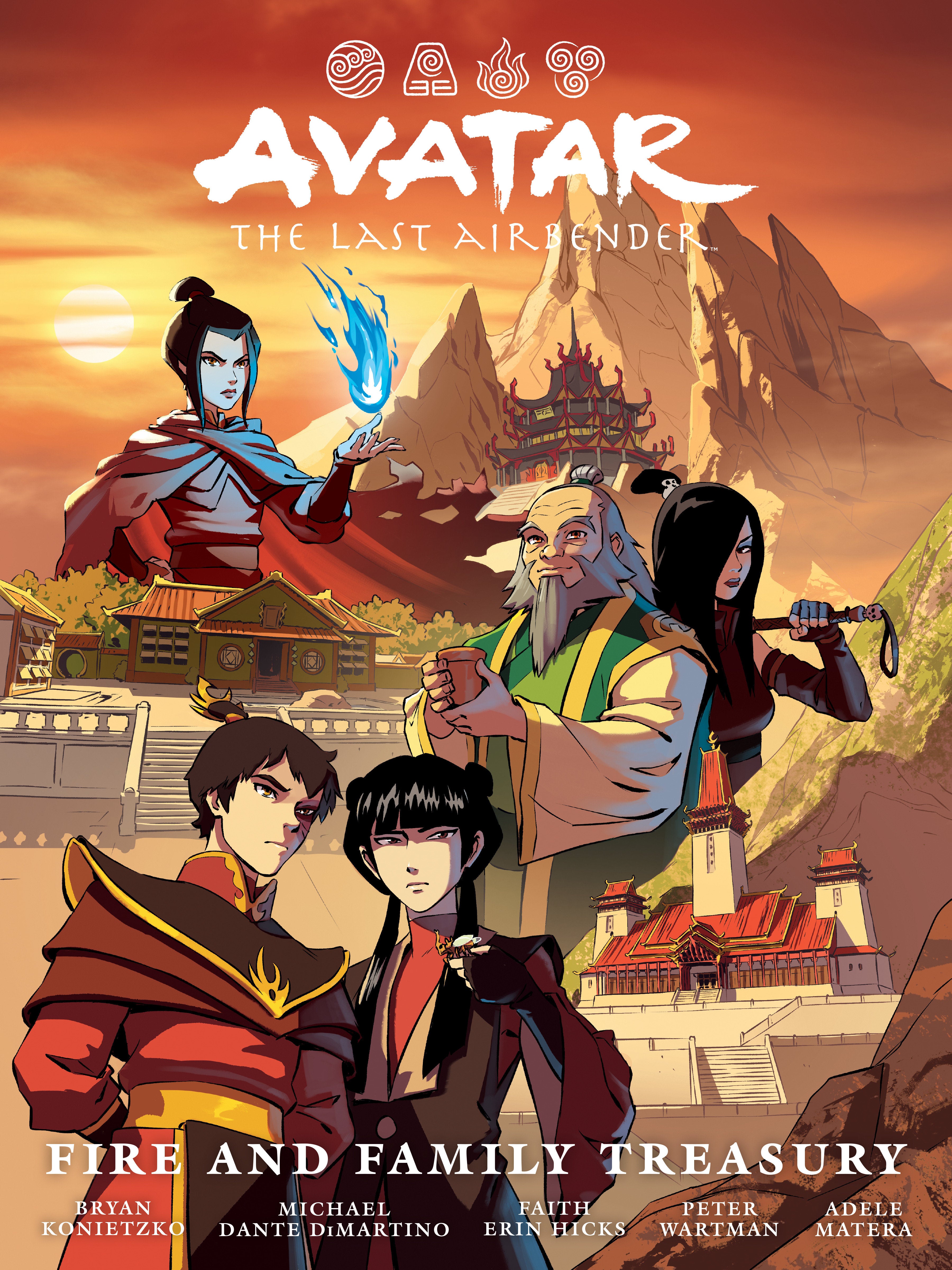 Avatar: The Last Airbender - Fire and Family Treasury Hardcover Library Edition