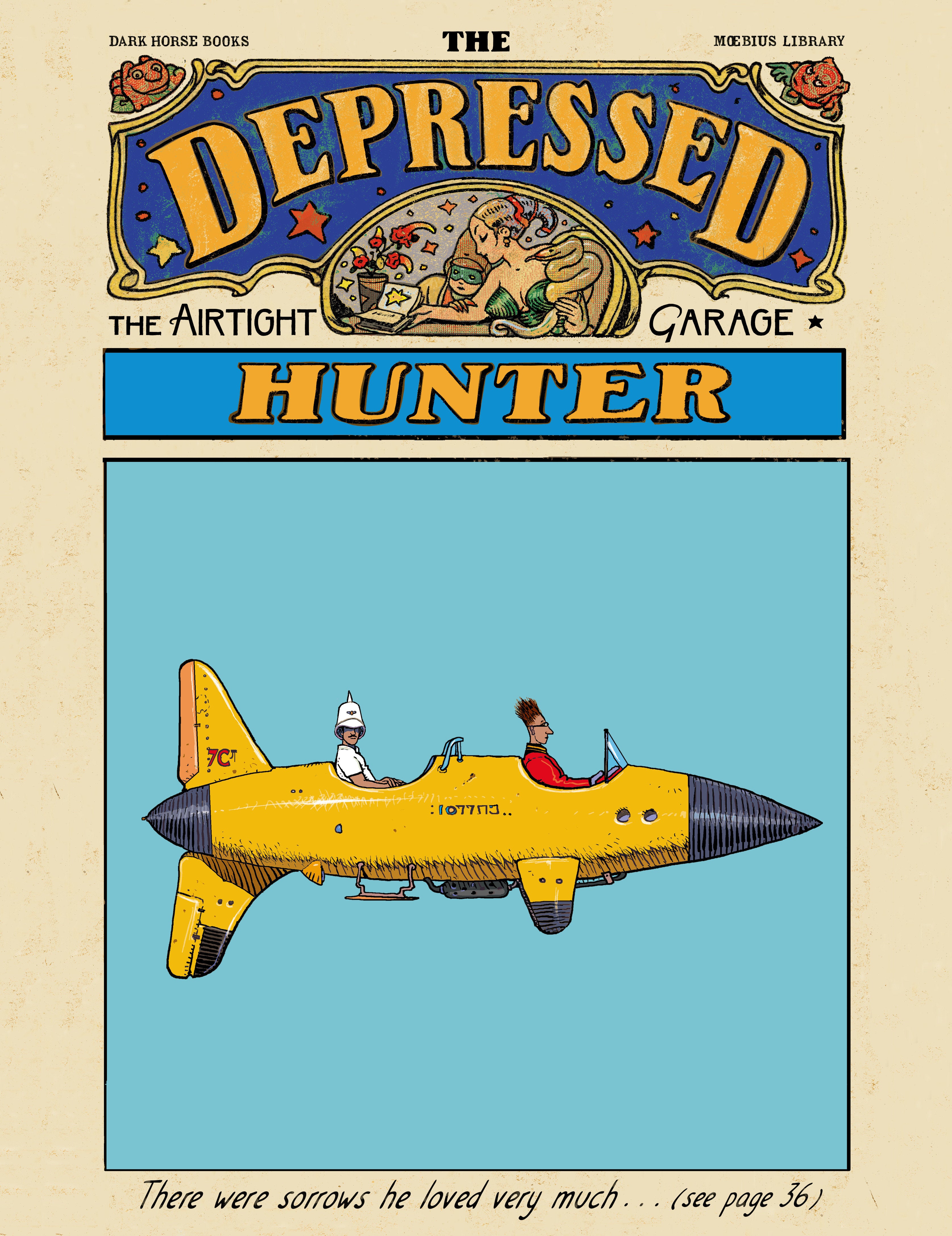 Moebius Library: The Depressed Hunter Hardcover