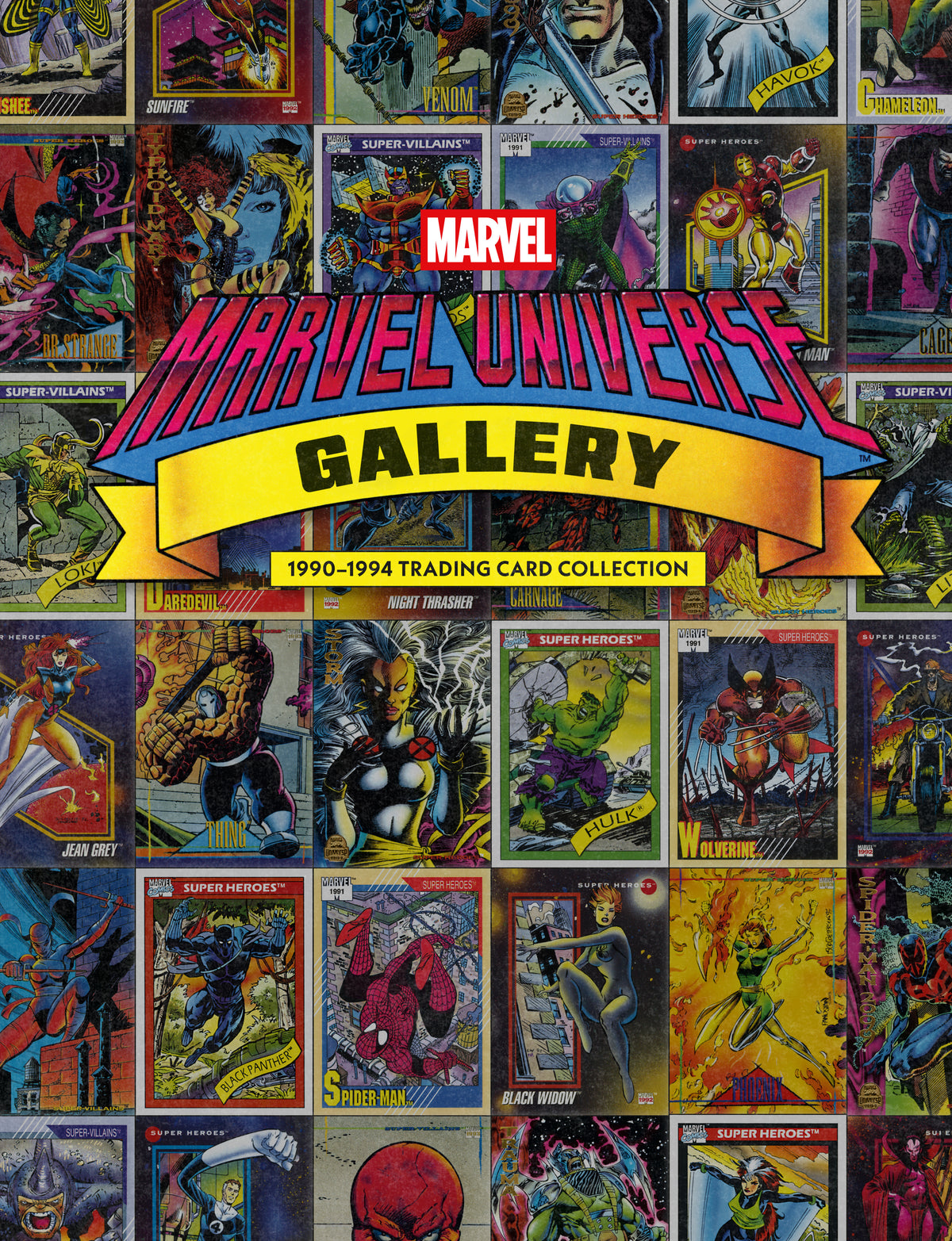 Marvel Universe Gallery: 1990-1994 Trading Card Collection Hardcover