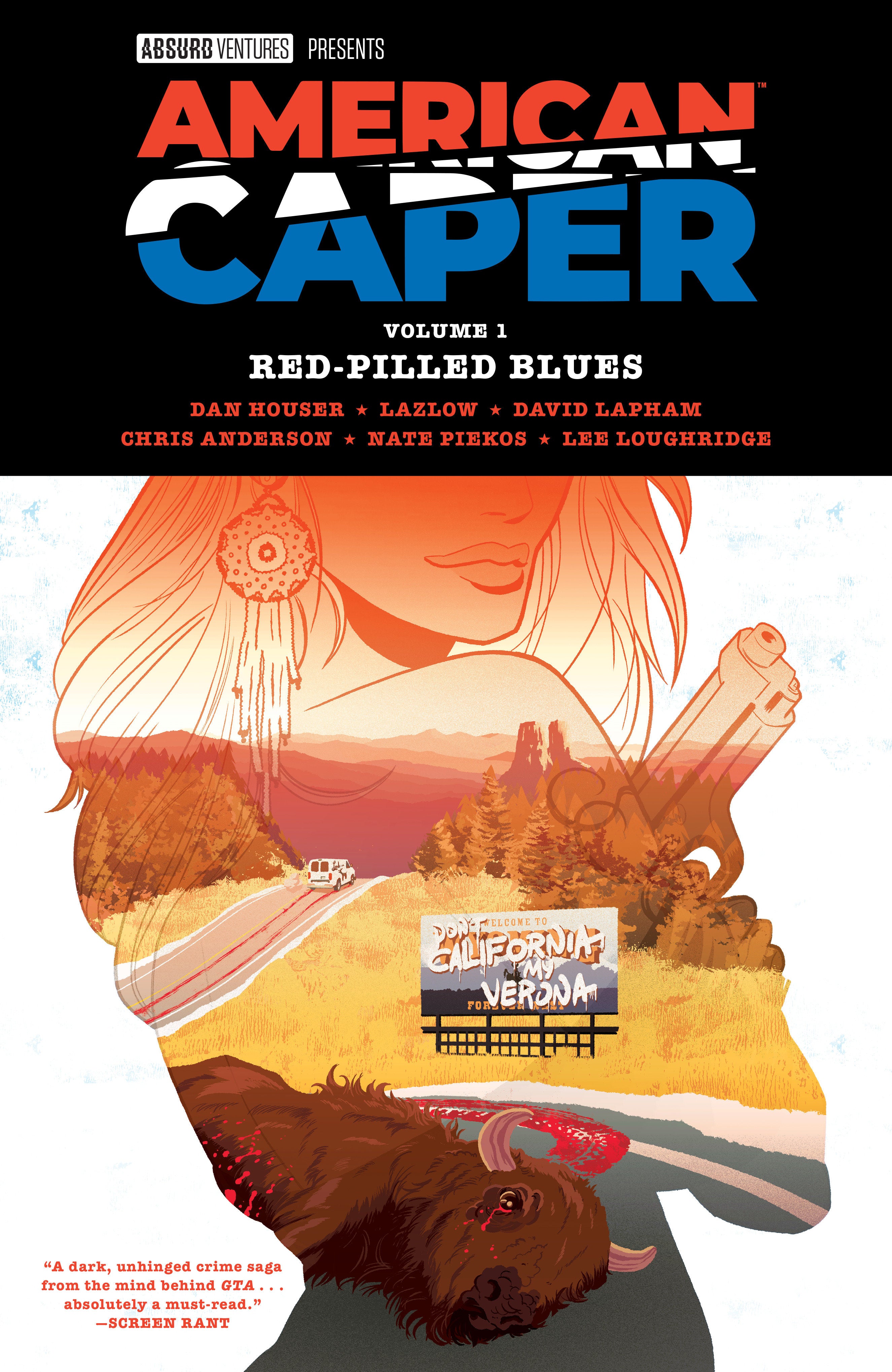 American Caper TPB Volume 01: Red Pilled Blues