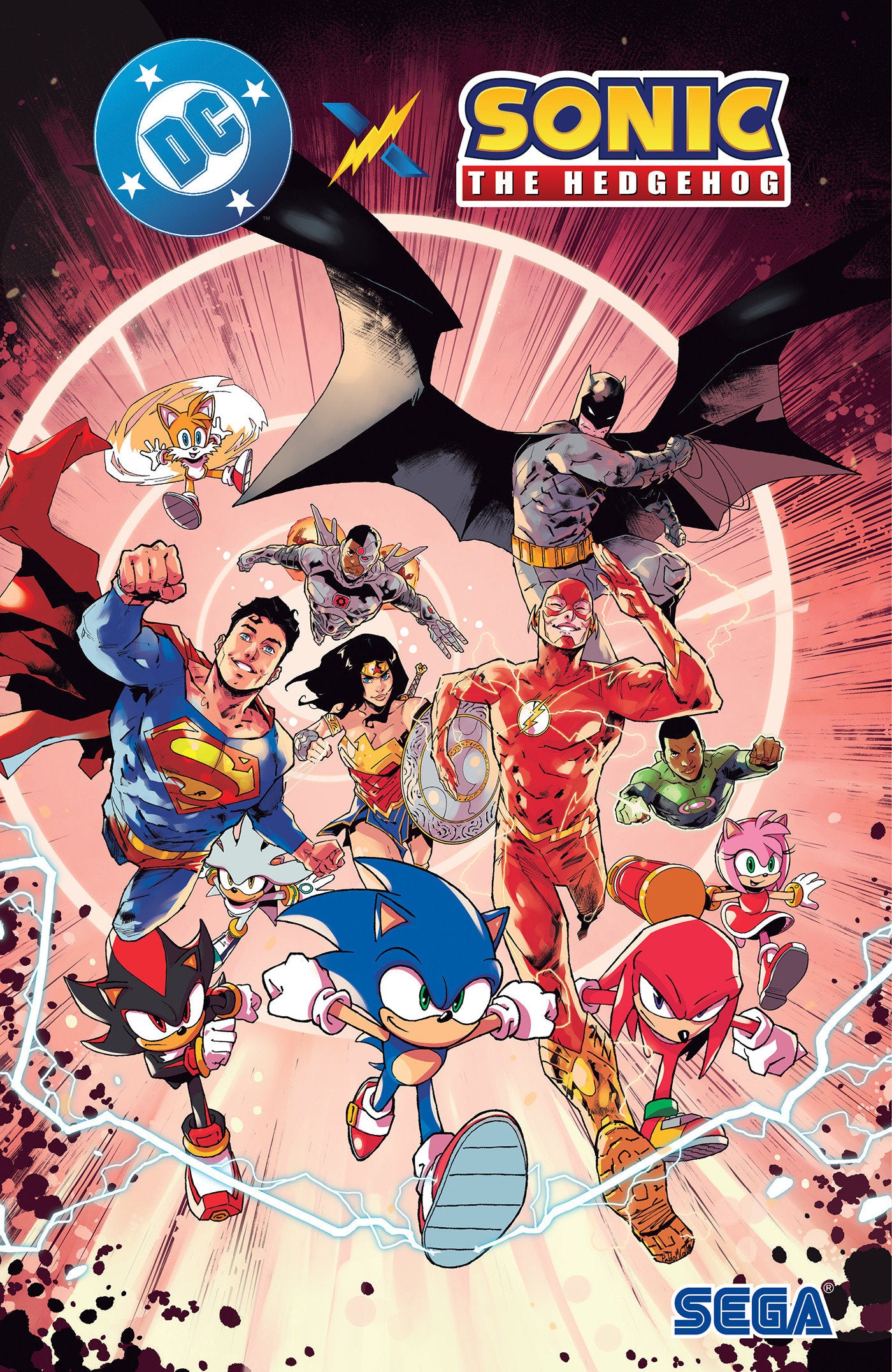 DC x Sonic The Hedgehog TPB