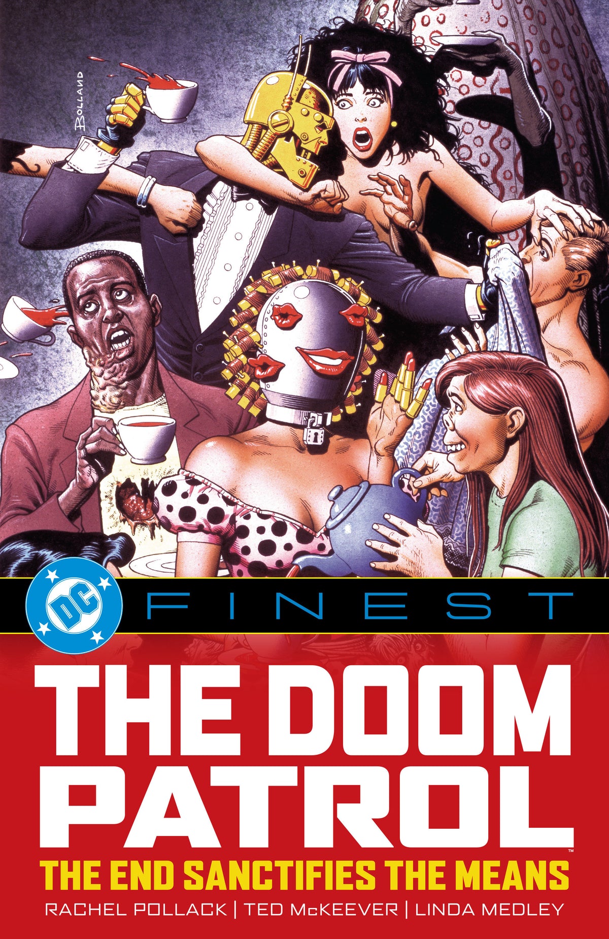 DC Finest Doom Patrol: The End Sanctifies the Means