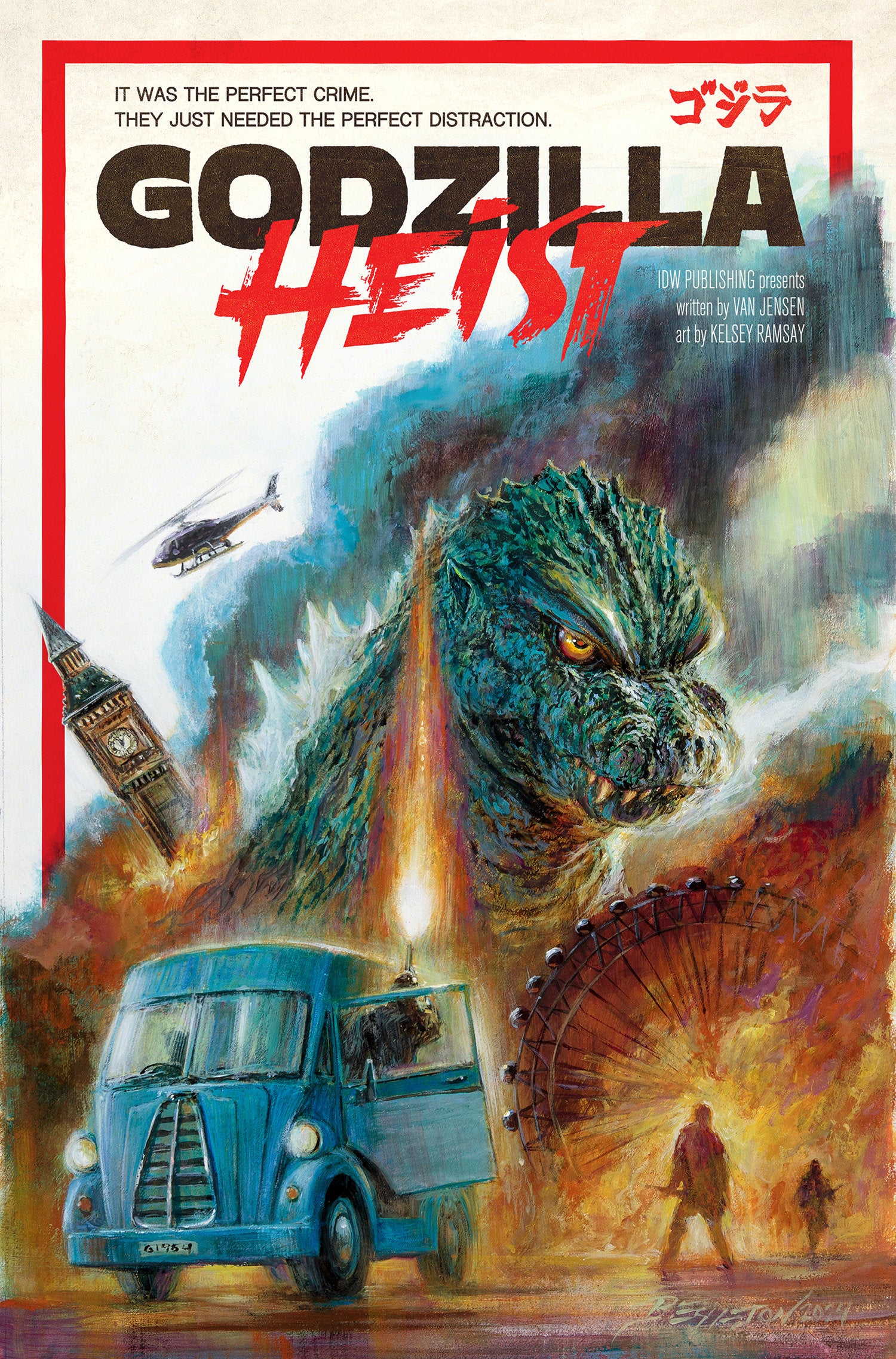 Godzilla: Heist TPB