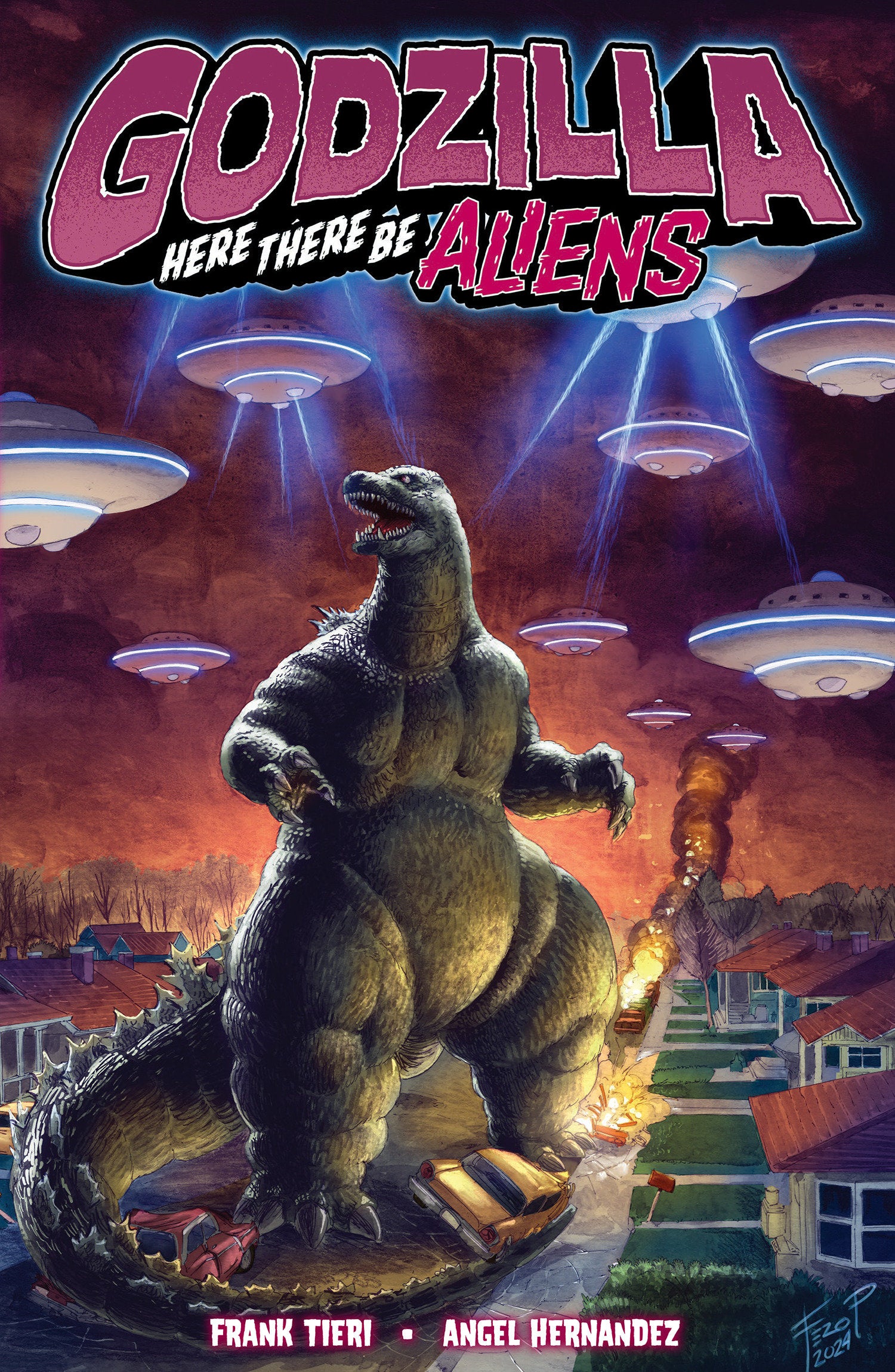 Godzilla: Here There Be Aliens TPB