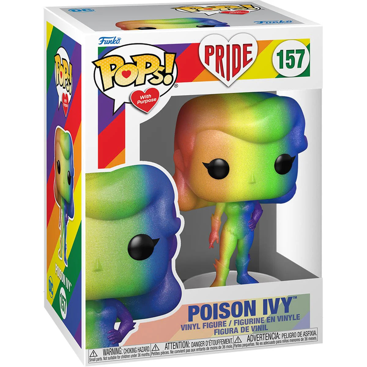 Pop! With Purpose: DC Pride Poison Ivy Vinyl Figure