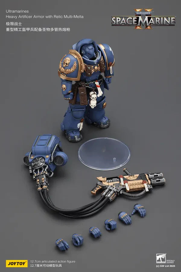 Ultramarines Heavy Artificer Armor with Relic Multi-Melta