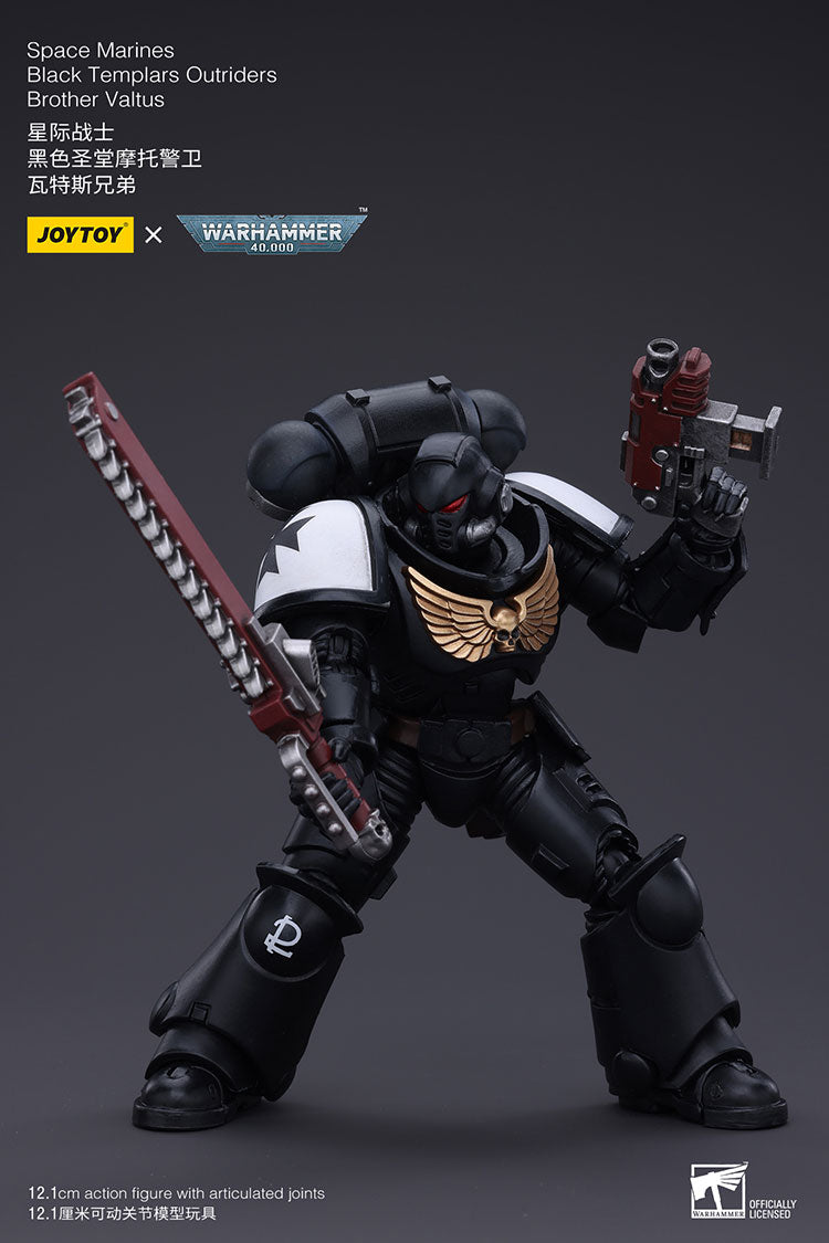 WARHAMMER 40K - JOYTOY - BLACK TEMPLARS - PRIMARIS INTIATE BROTHERS VALTUS