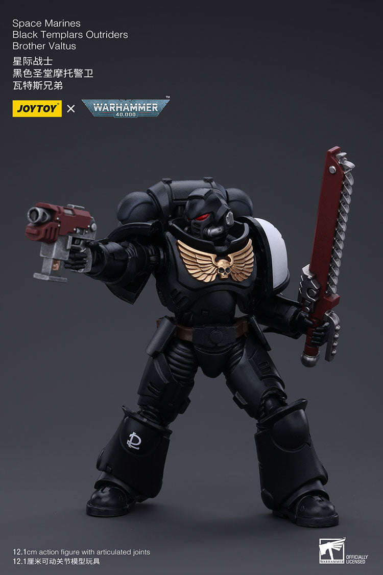 WARHAMMER 40K - JOYTOY - BLACK TEMPLARS - PRIMARIS INTIATE BROTHERS VALTUS