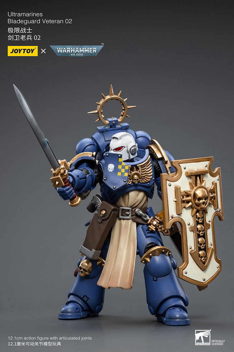 WARHAMMER 40K  -  JOYTOY  -  ULTRAMARINES - BLADEGUARD VETERANS