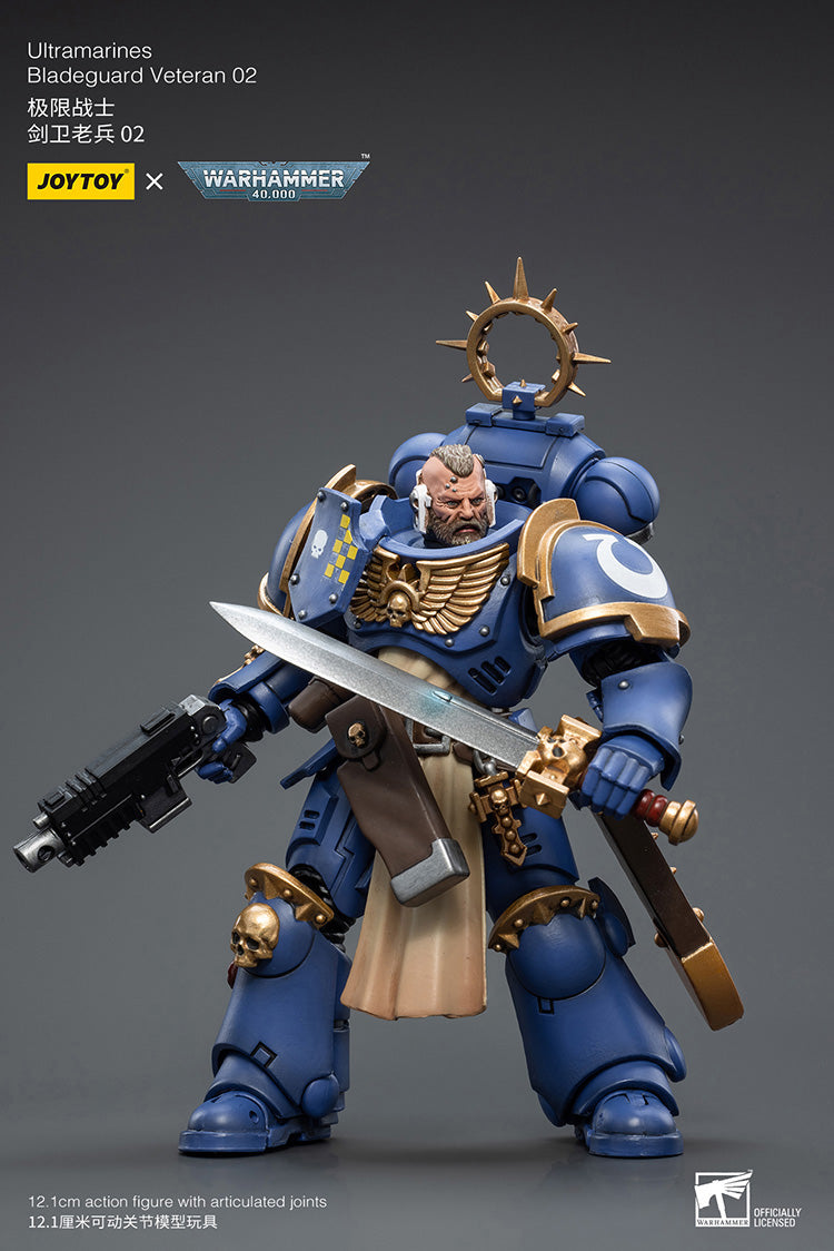 WARHAMMER 40K  -  JOYTOY  -  ULTRAMARINES - BLADEGUARD VETERANS