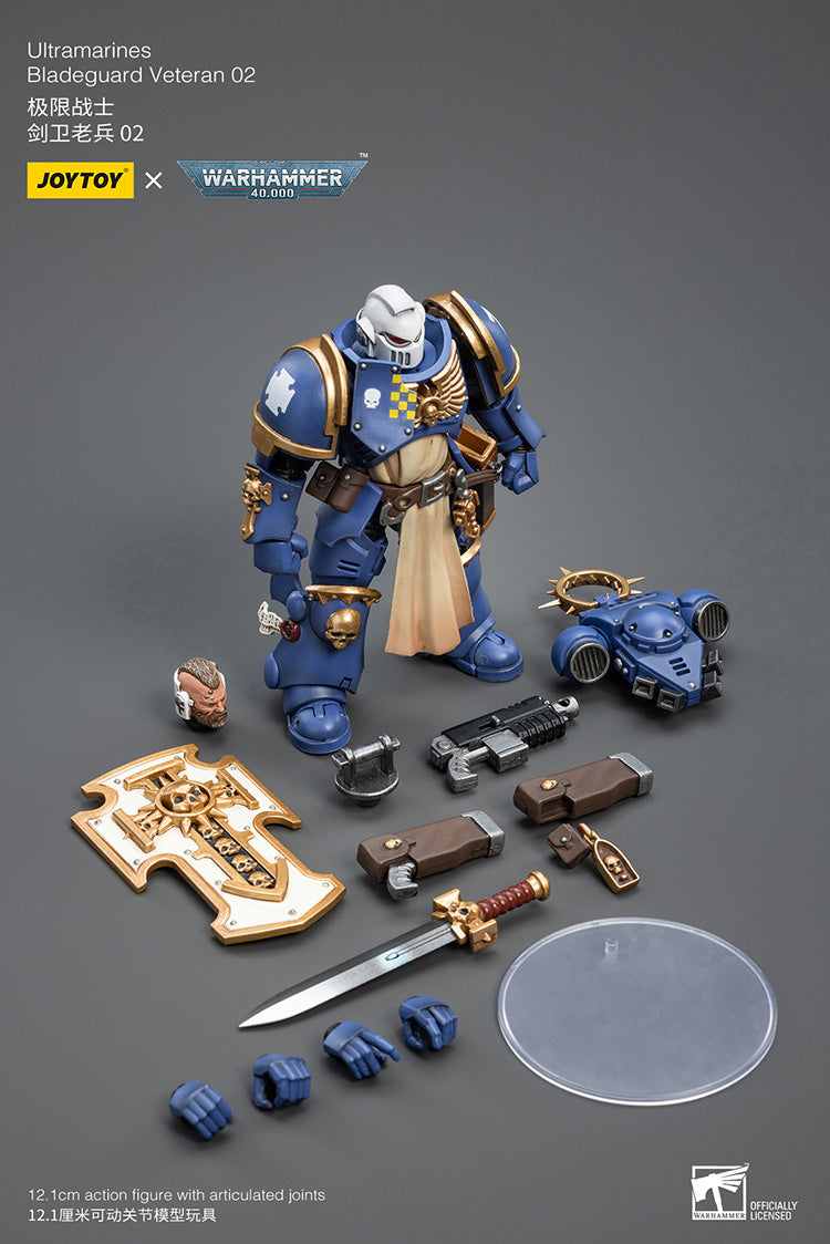 WARHAMMER 40K  -  JOYTOY  -  ULTRAMARINES - BLADEGUARD VETERANS