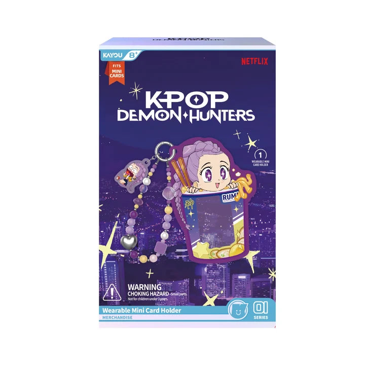 KAYOU - Kpop Demon Hunters - Wearable Mini Card Holder Blind Box