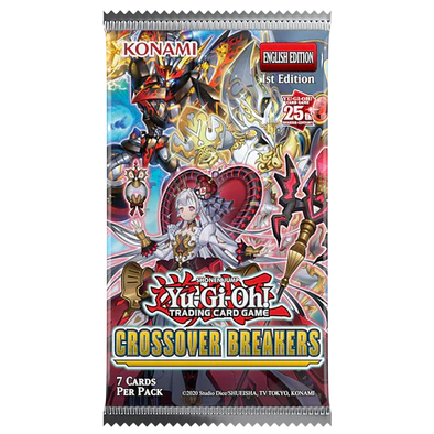 Yugioh - Crossover Breakers Booster Pack - 1st Edition