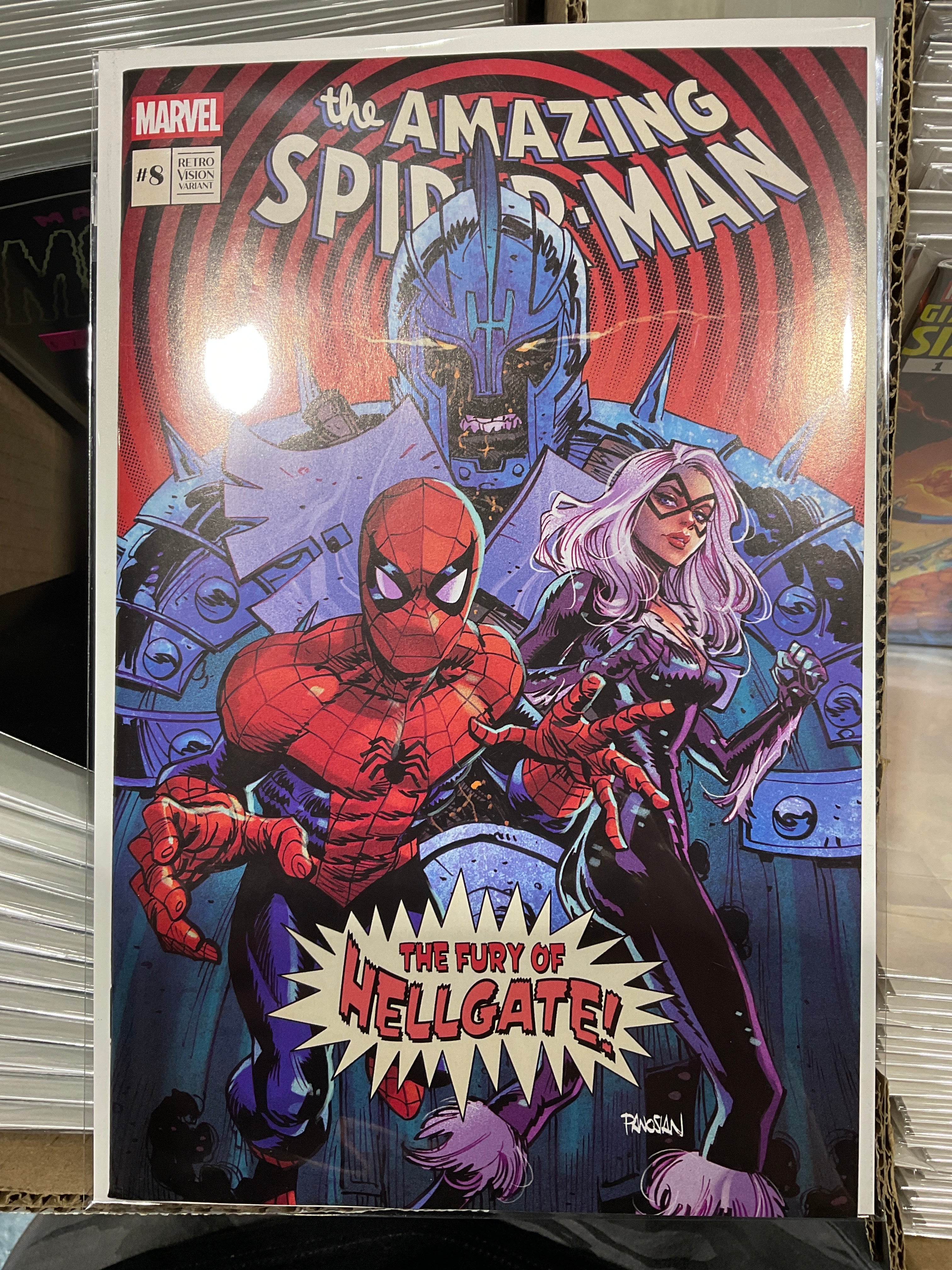 Amazing Spider-Man #8 Dan Panosian Retrovision Variant