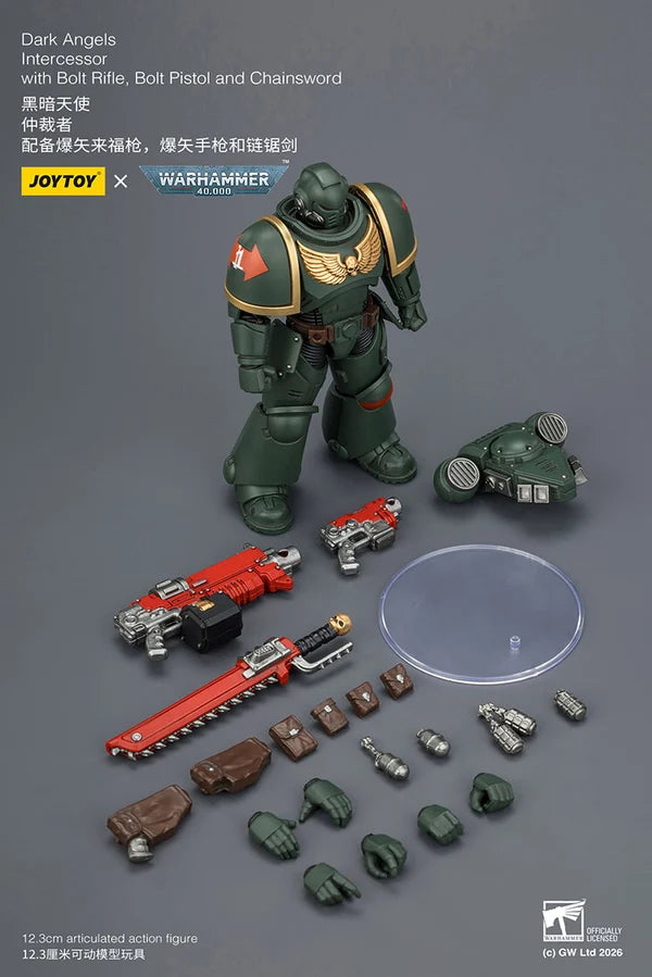 Dark Angels Intercessor with Bolt Rifle, Bolt Pistol and Chainsword