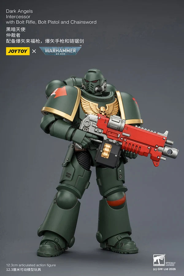 Dark Angels Intercessor with Bolt Rifle, Bolt Pistol and Chainsword