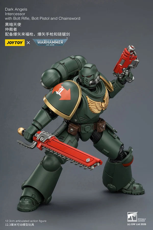 Dark Angels Intercessor with Bolt Rifle, Bolt Pistol and Chainsword