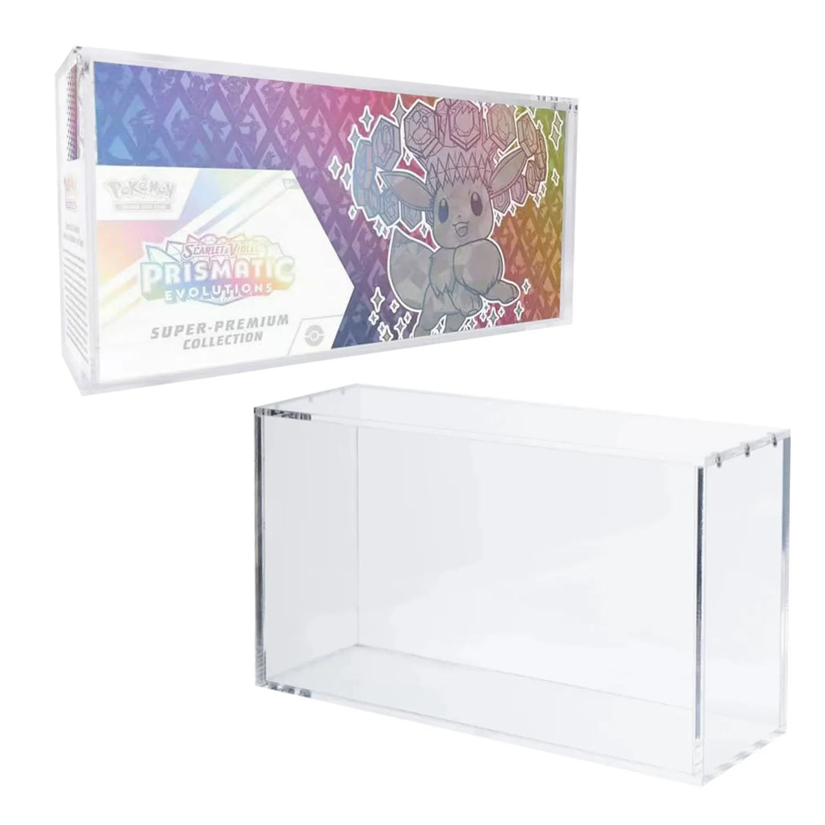 Acrylic Case Display for Pokémon Super Premium Collection Boxes