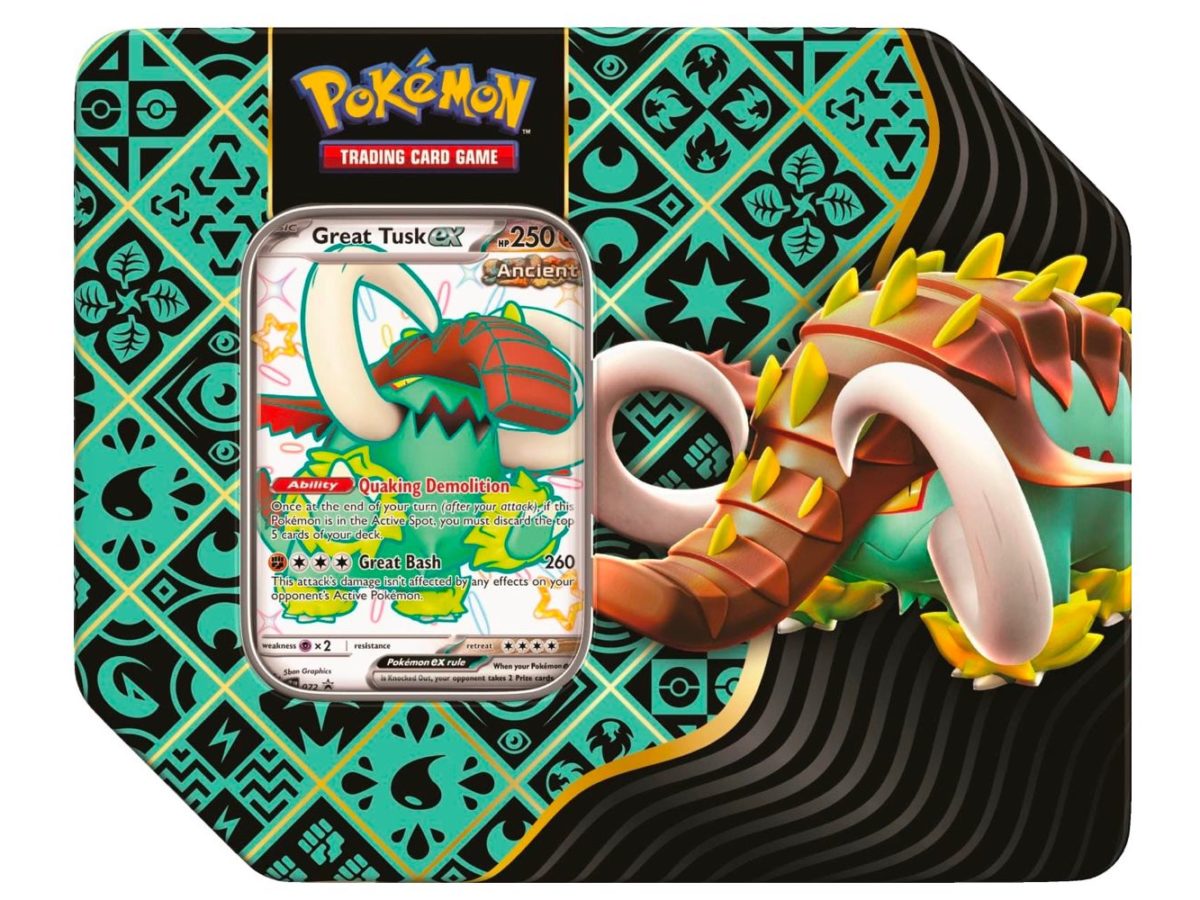 Pokemon Scarlet and Violet Paldean Fates Tin