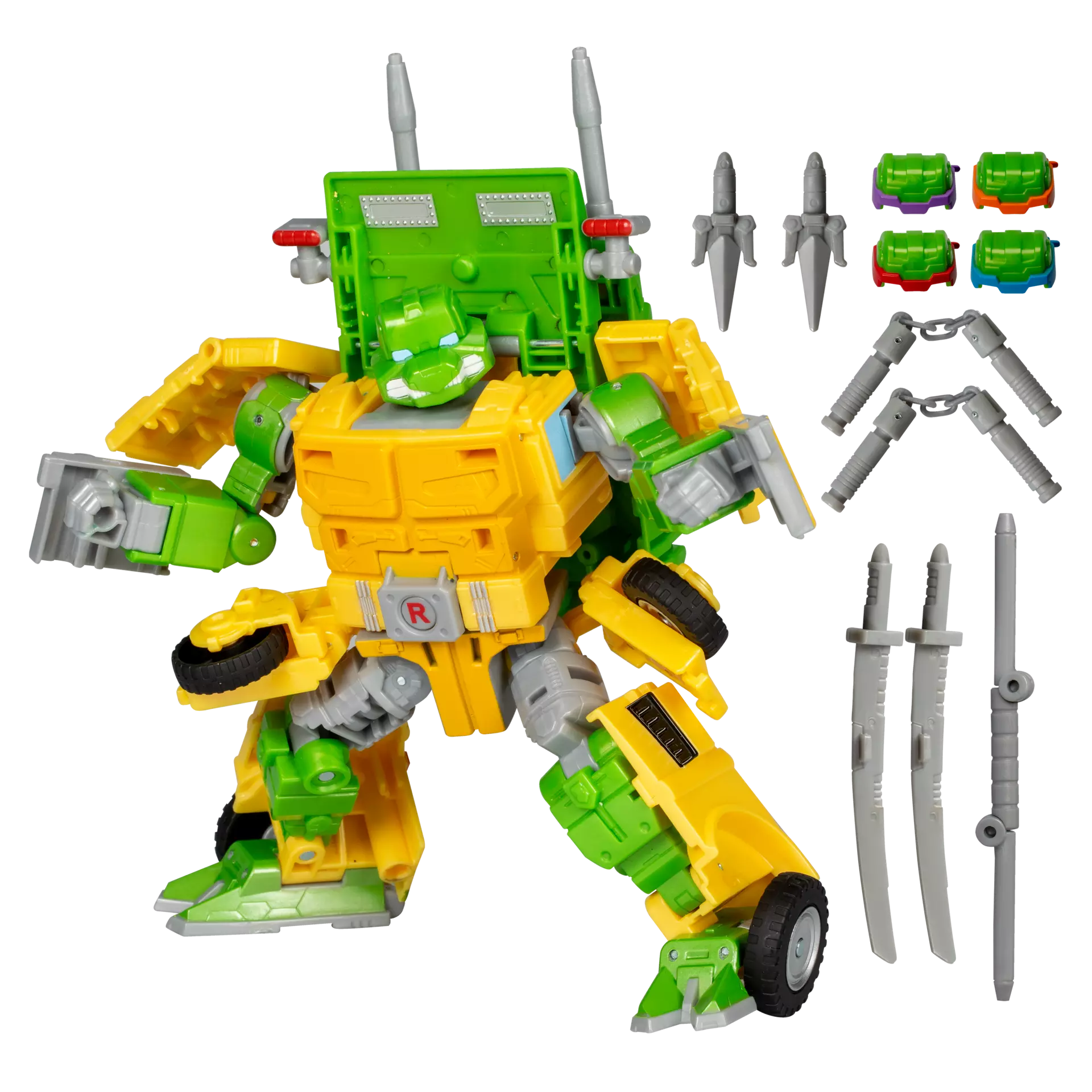 Transformers Collaborative Teenage Mutant Ninja Turtles x Transformers Party Wallop