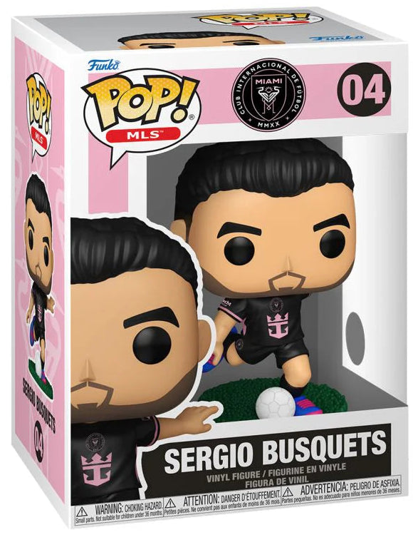 Pop! MLS: Inter Miami CF Sergio Busquets (Away) Figure