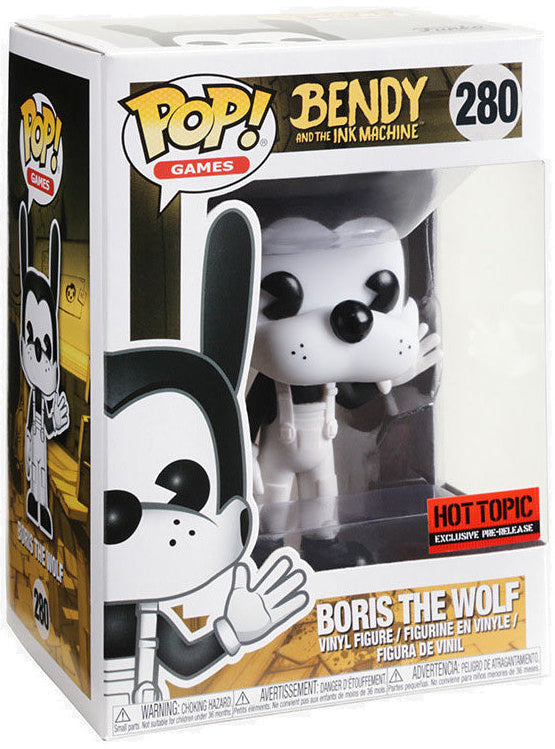 Pop! Games: Bendy and the Ink Machine Boris the Wolf (Hot Topic Exclusive Pre-Release) Vinyl Figure