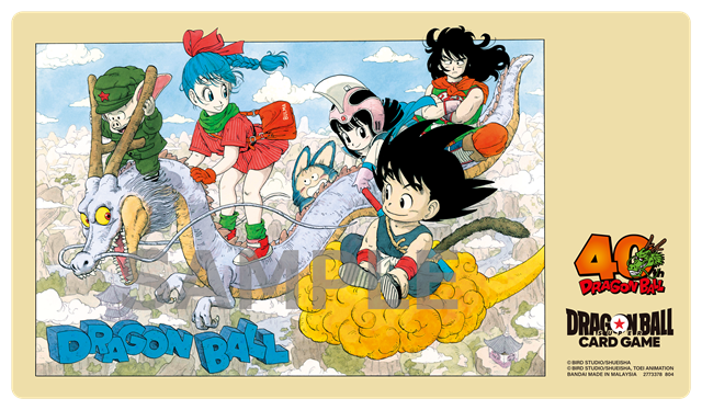 Dragon Ball Super Card Game Official Playmat 40th Anniversary ver.