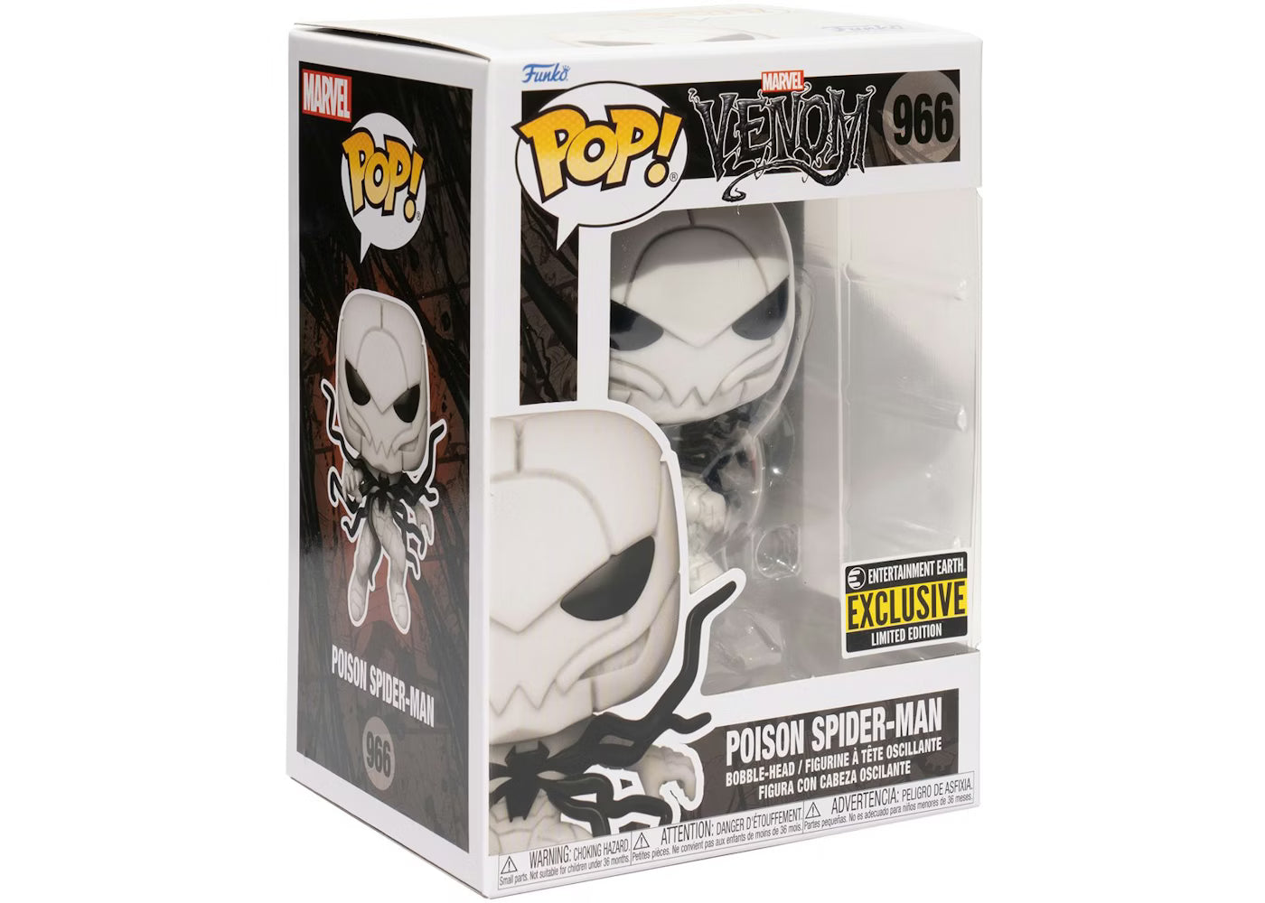Pop! Marvel Venom Poison Spider-Man Entertainment Earth Exclusive Vinyl Figure