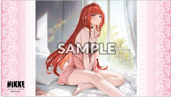 GODDESS OF VICTORY: NIKKE  -  BUSHI SUPPLIES  -  RUBBER PLAYMAT - RED HOOD