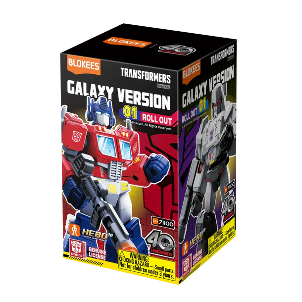 Blokees Transformers: Galaxy Version 01 Roll Out